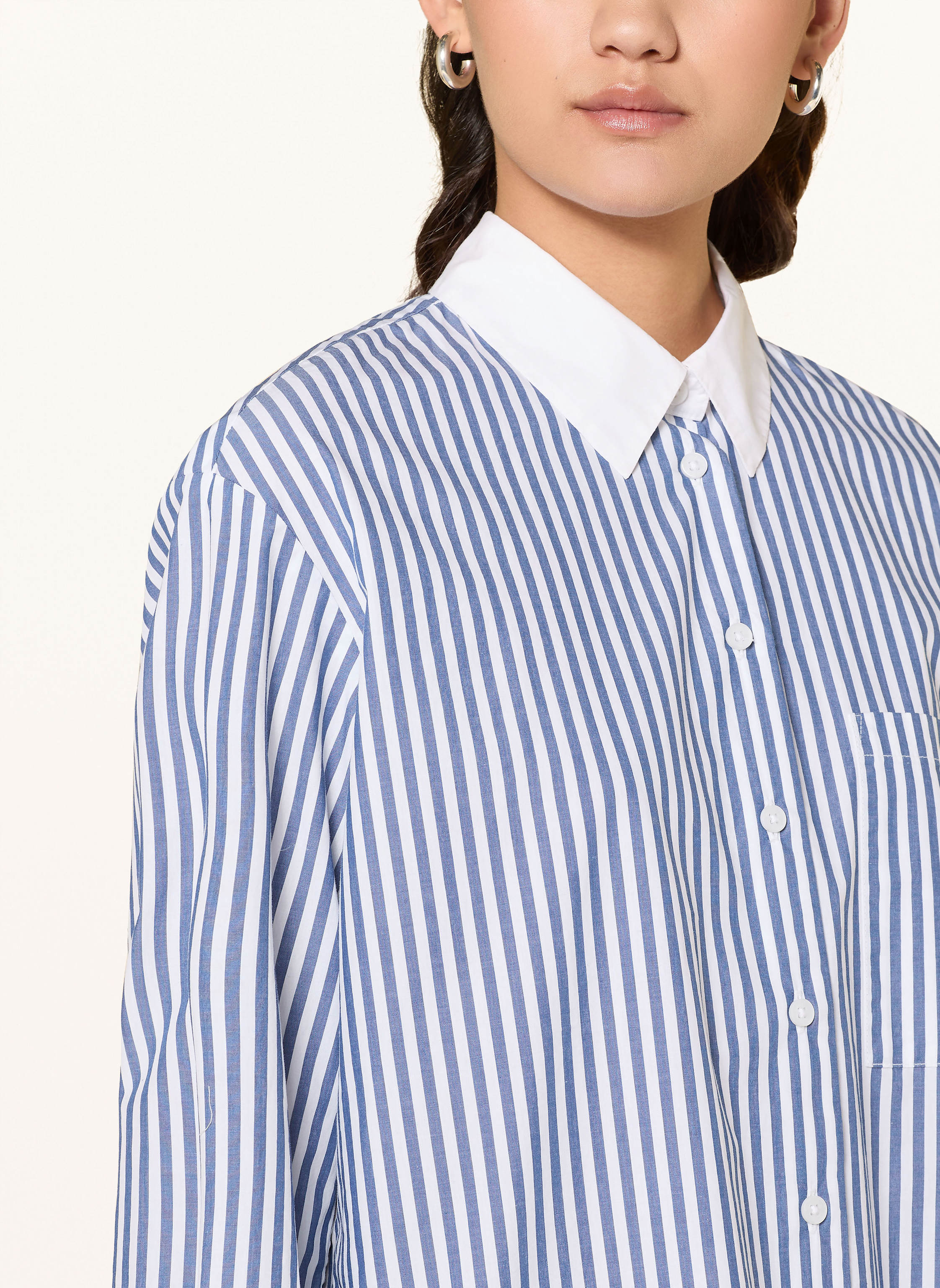 Thumbnail - Marc O'polo Denim Hemdbluse blau