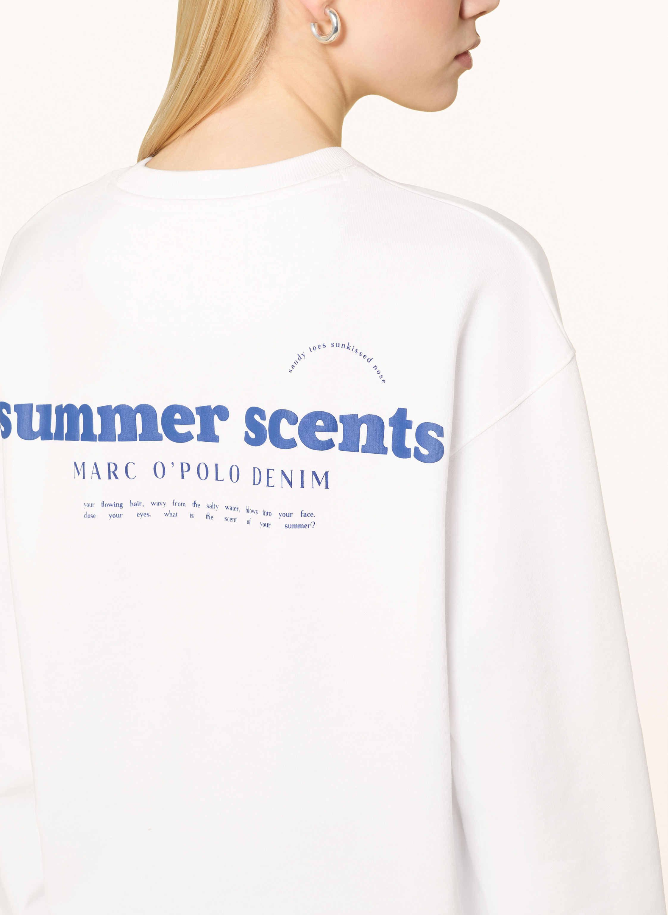 Thumbnail - Marc O'polo Denim Sweatshirt weiss