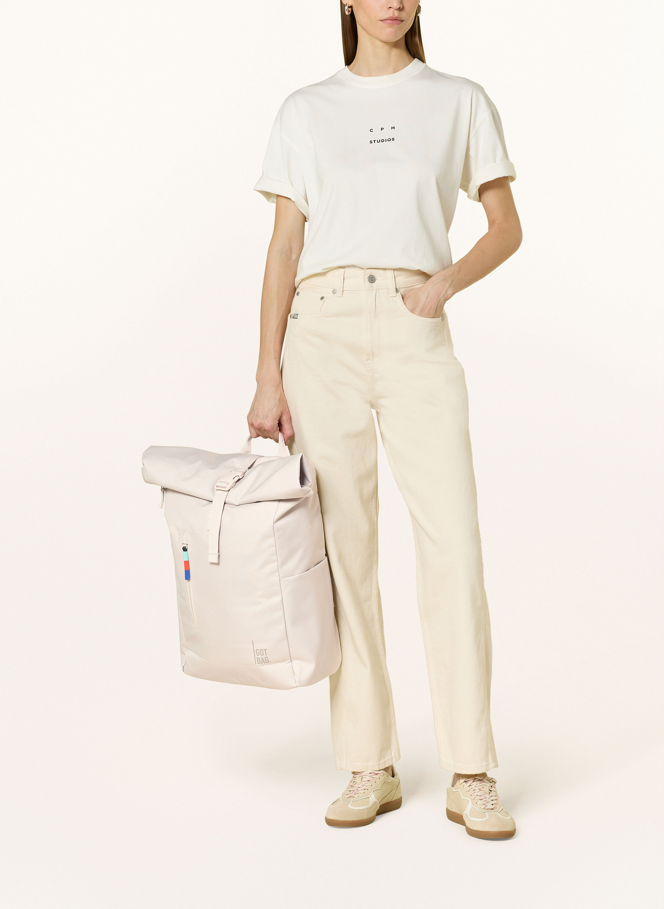 Thumbnail - Got Bag Rucksack Rolltop Easy beige