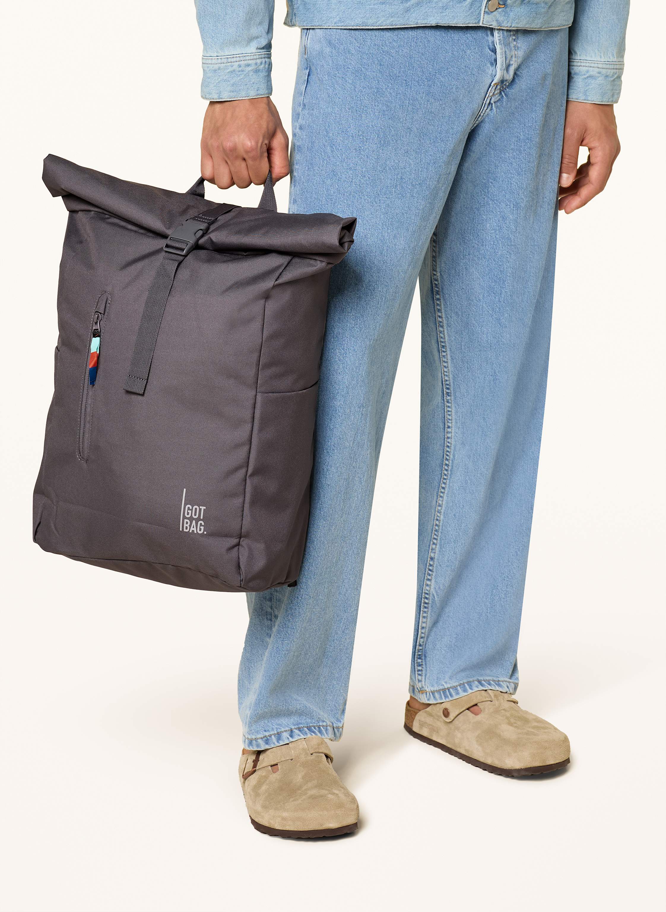 Thumbnail - Got Bag Rucksack Rolltop Easy grau