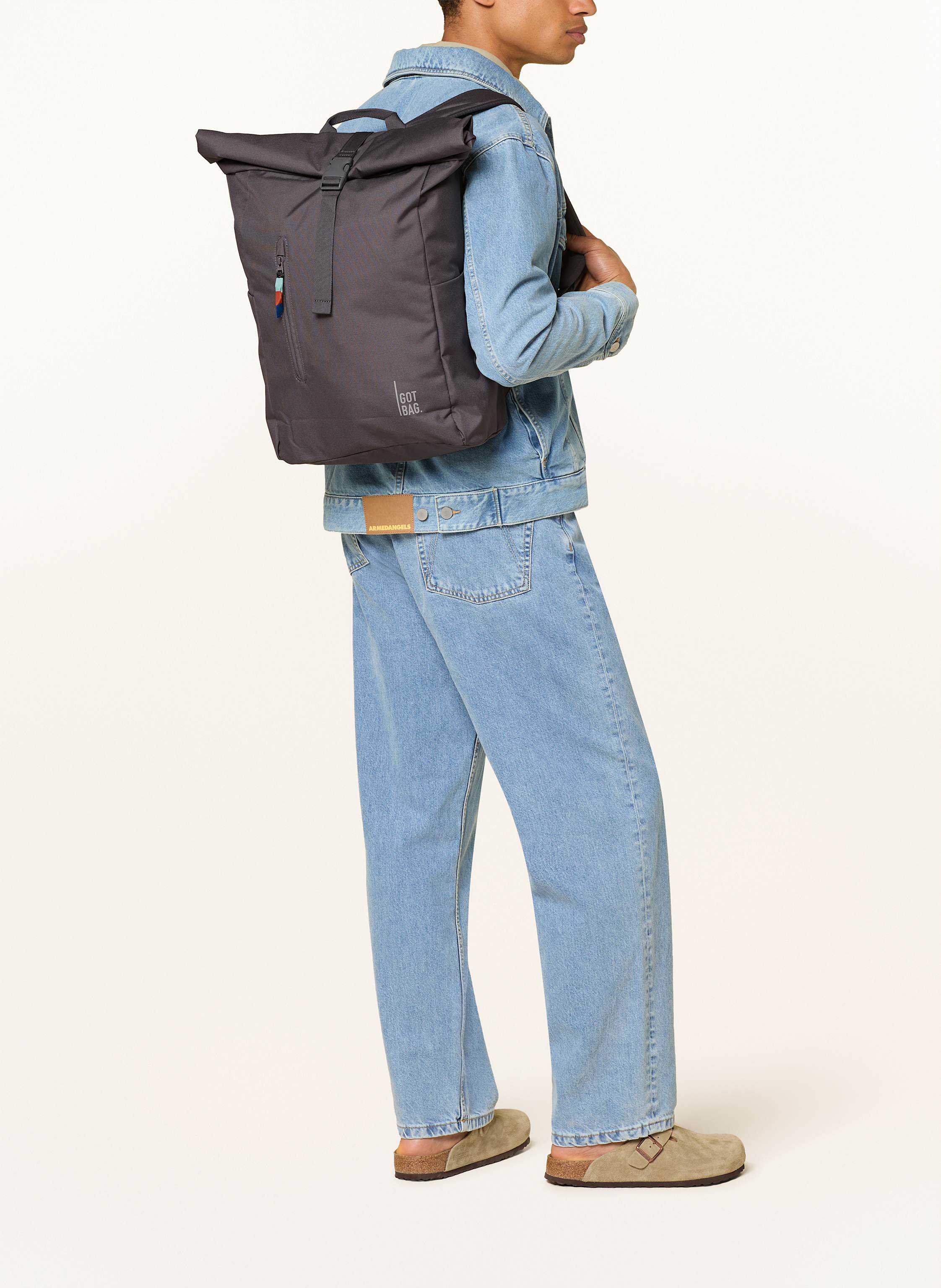 Thumbnail - Got Bag Rucksack Rolltop Easy grau