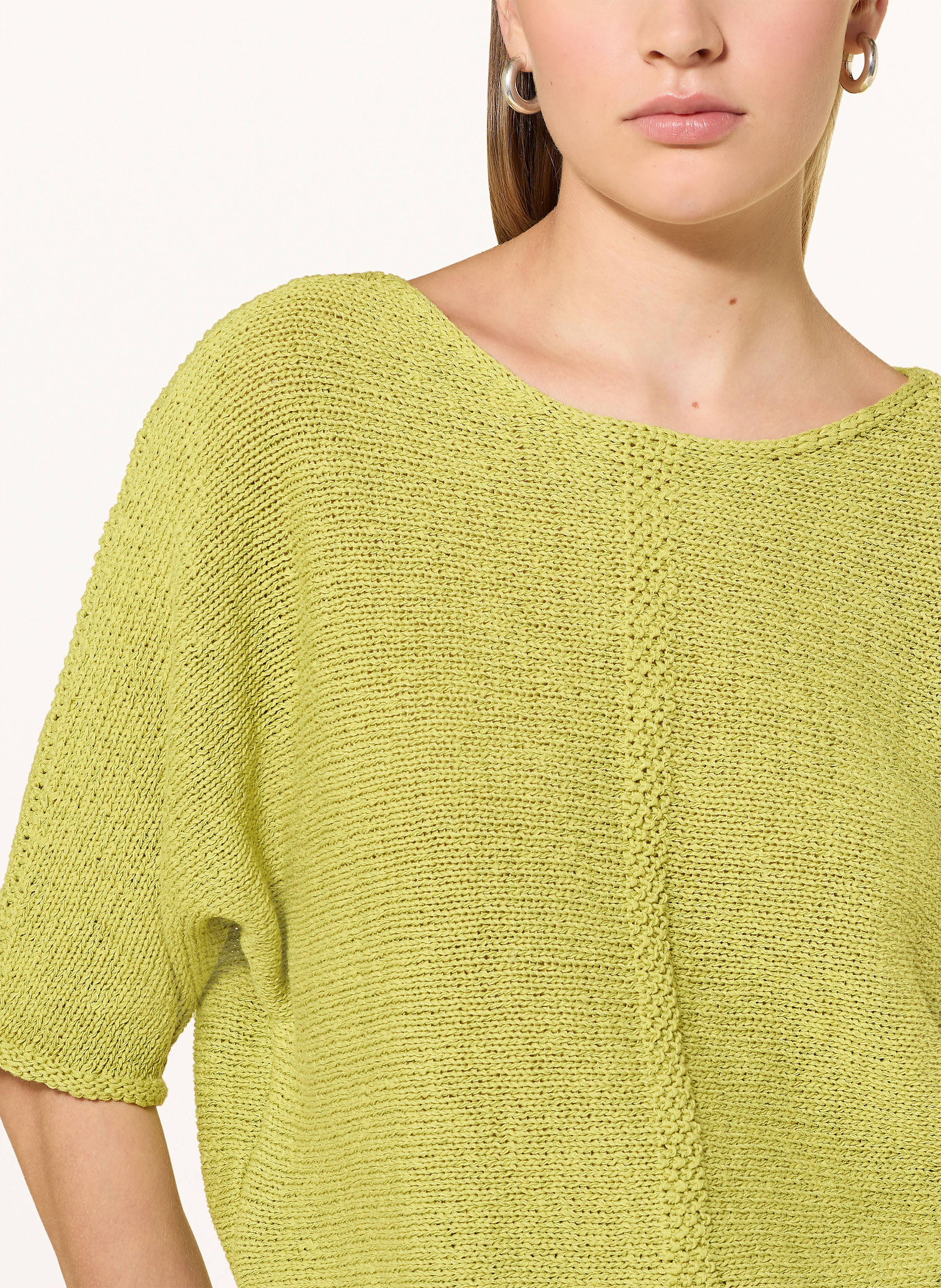 Thumbnail - Oui Strickshirt gruen