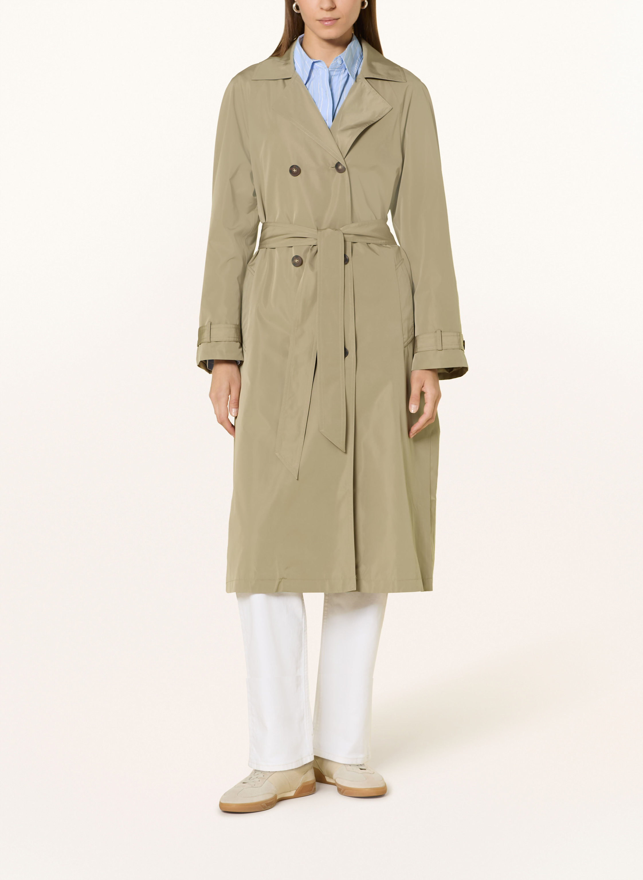 Thumbnail - Oui Trenchcoat braun