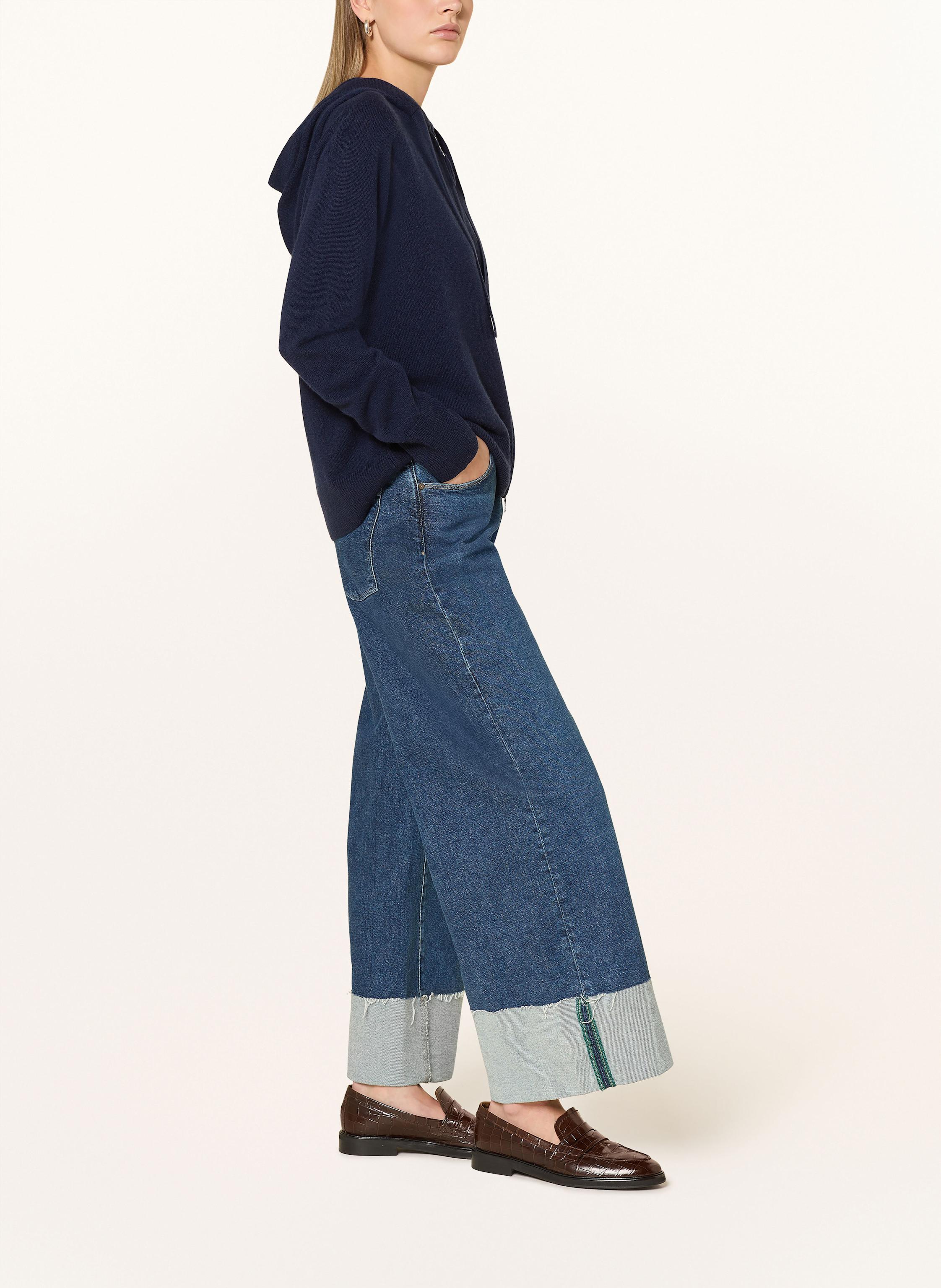 Thumbnail - Darling Harbour Strickjacke Mit Cashmere blau