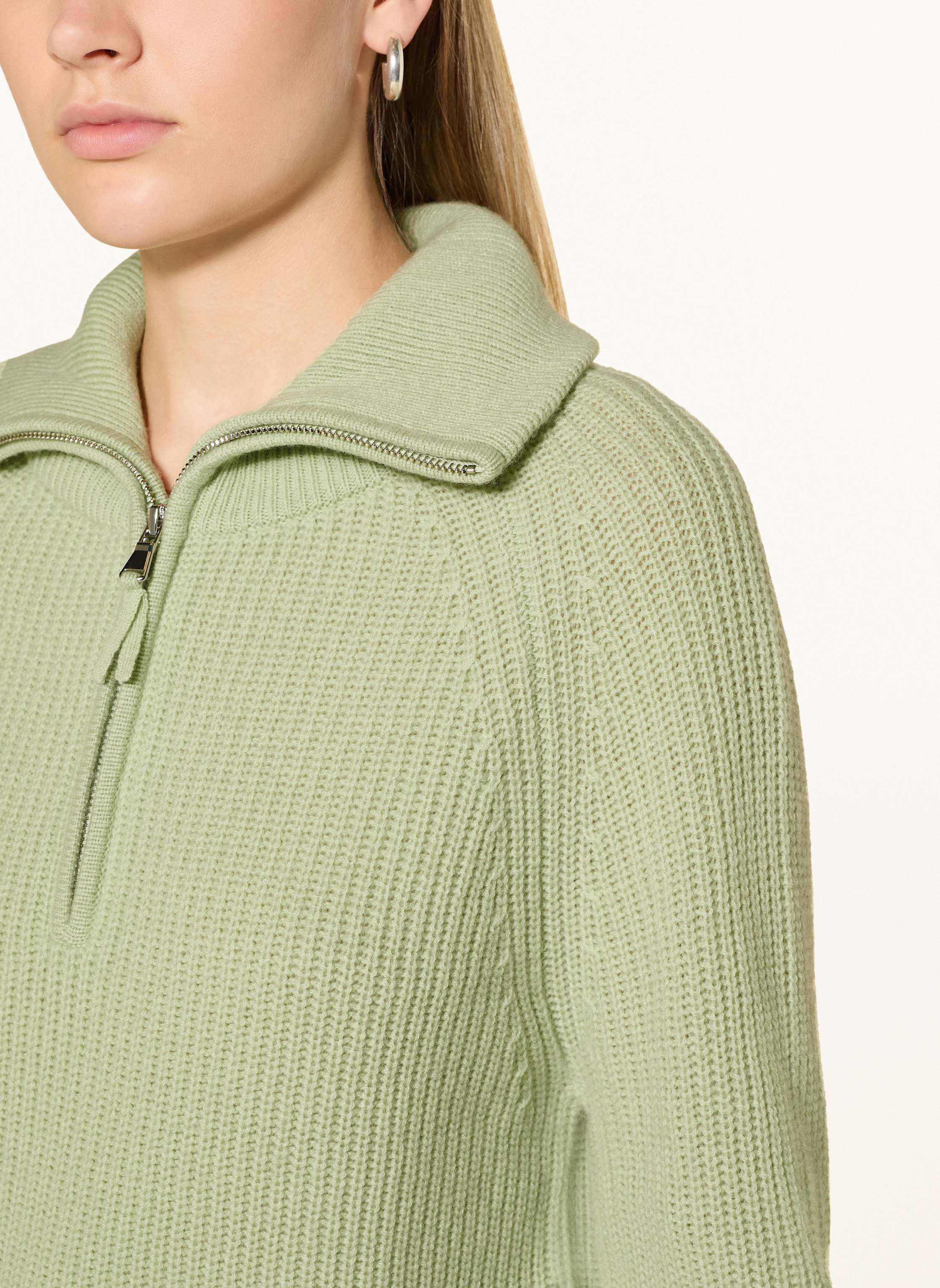 Thumbnail - Darling Harbour Troyer Mit Cashmere gruen