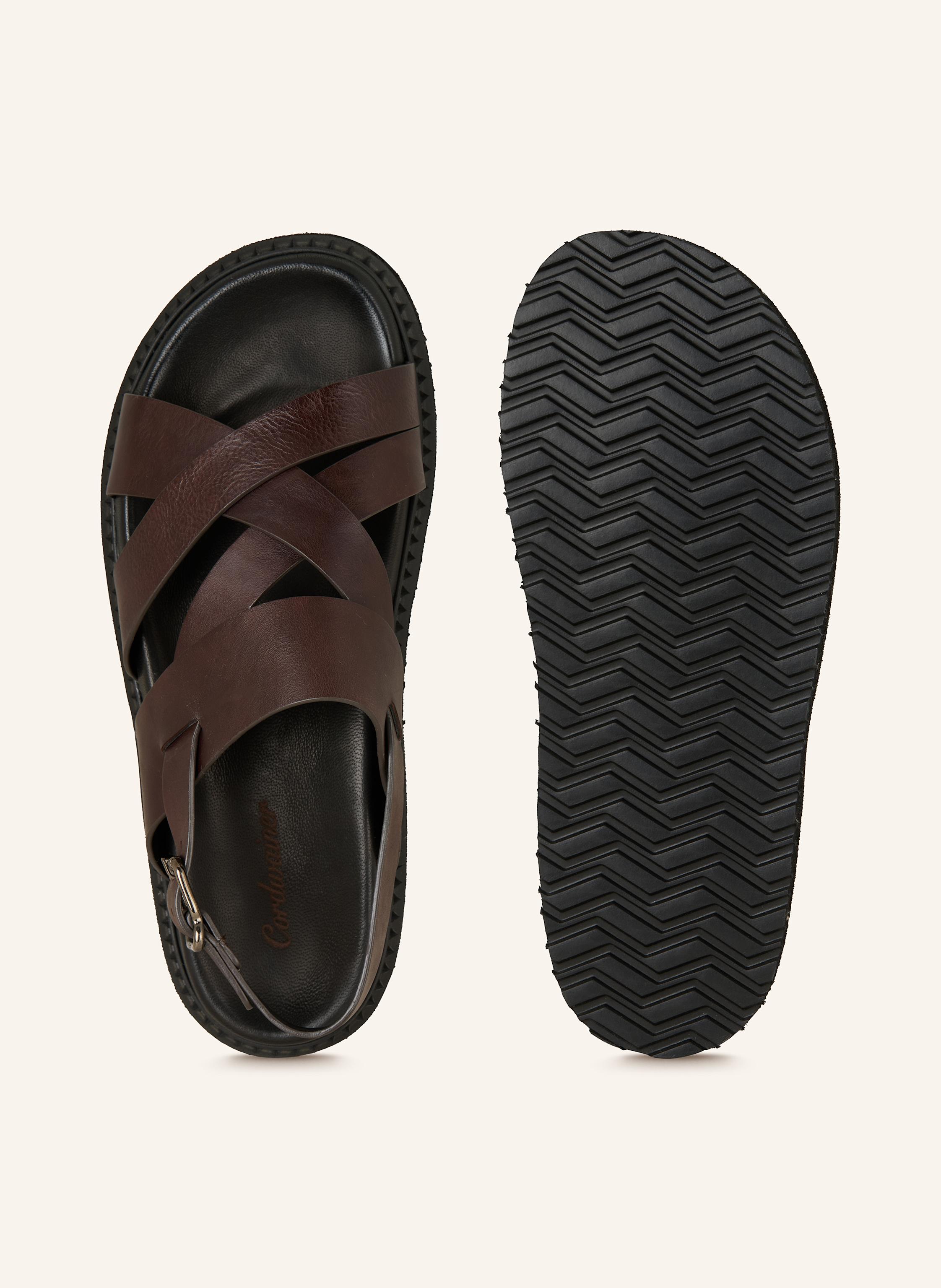 Thumbnail - Cordwainer Sandalen braun