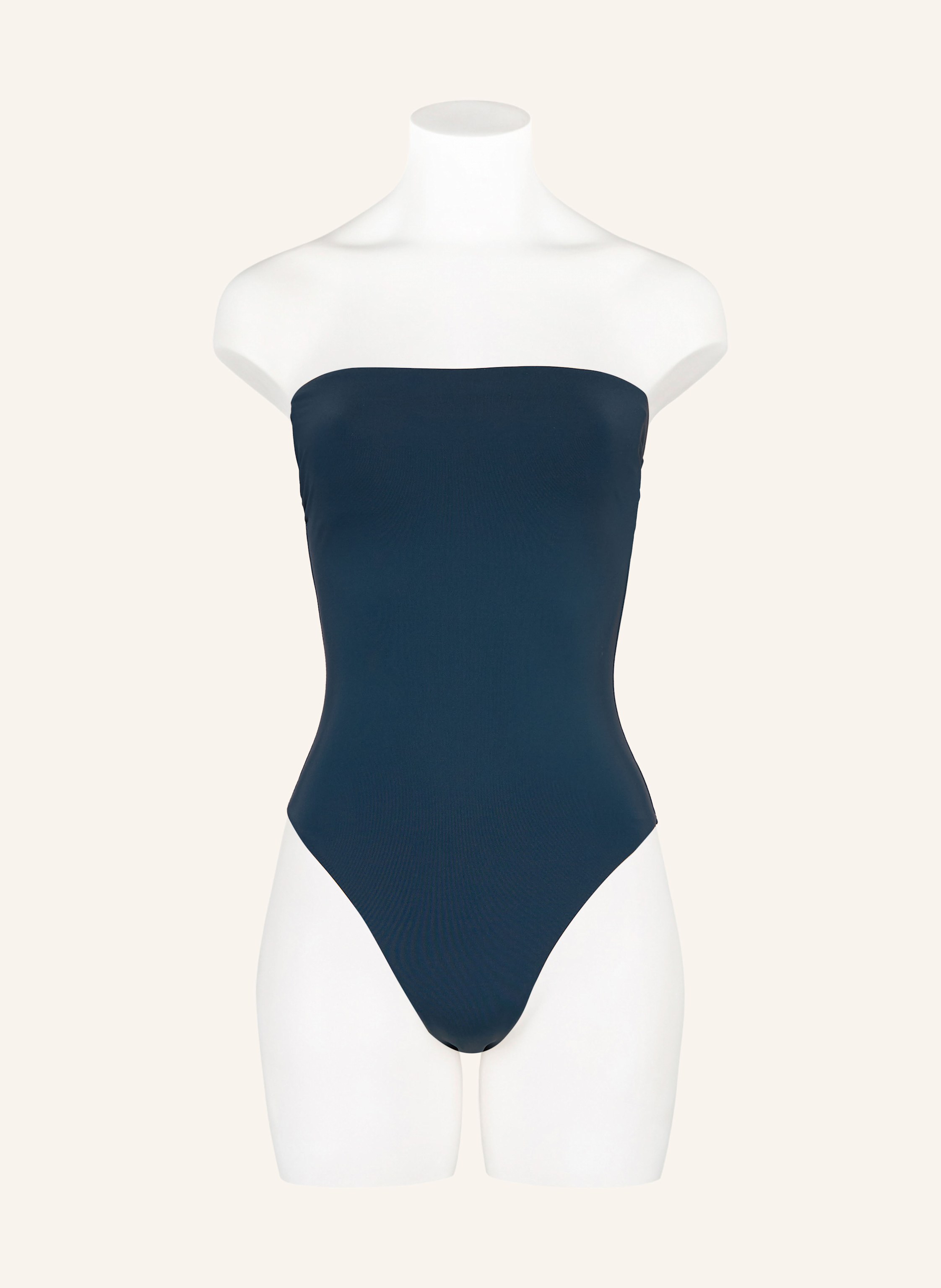 Thumbnail - Calvin Klein Bandeau-Badeanzug grau