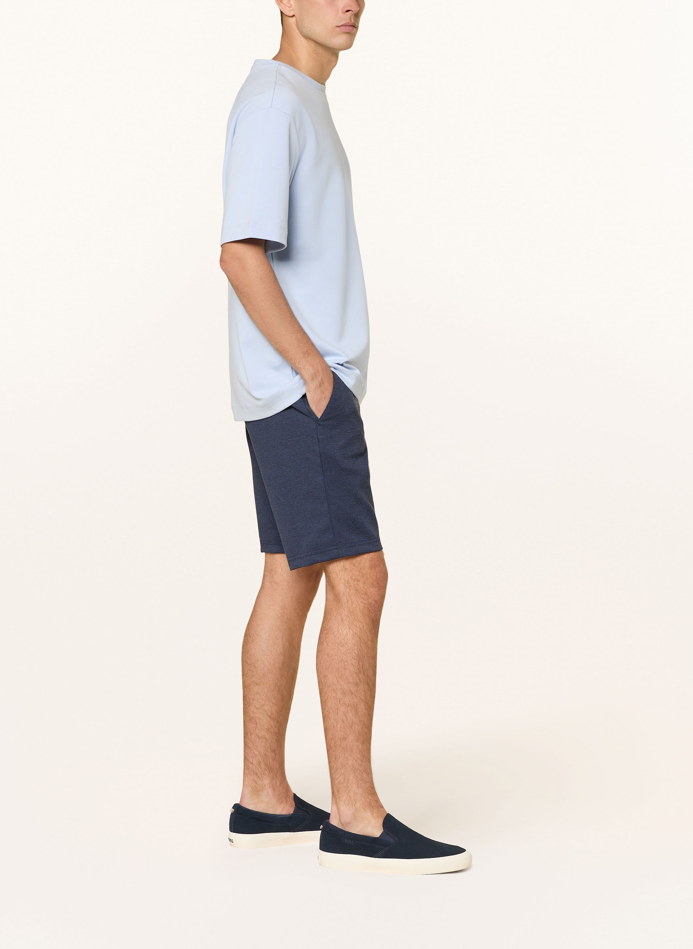 Thumbnail - Brax Shorts Silvio Tapered Fit blau