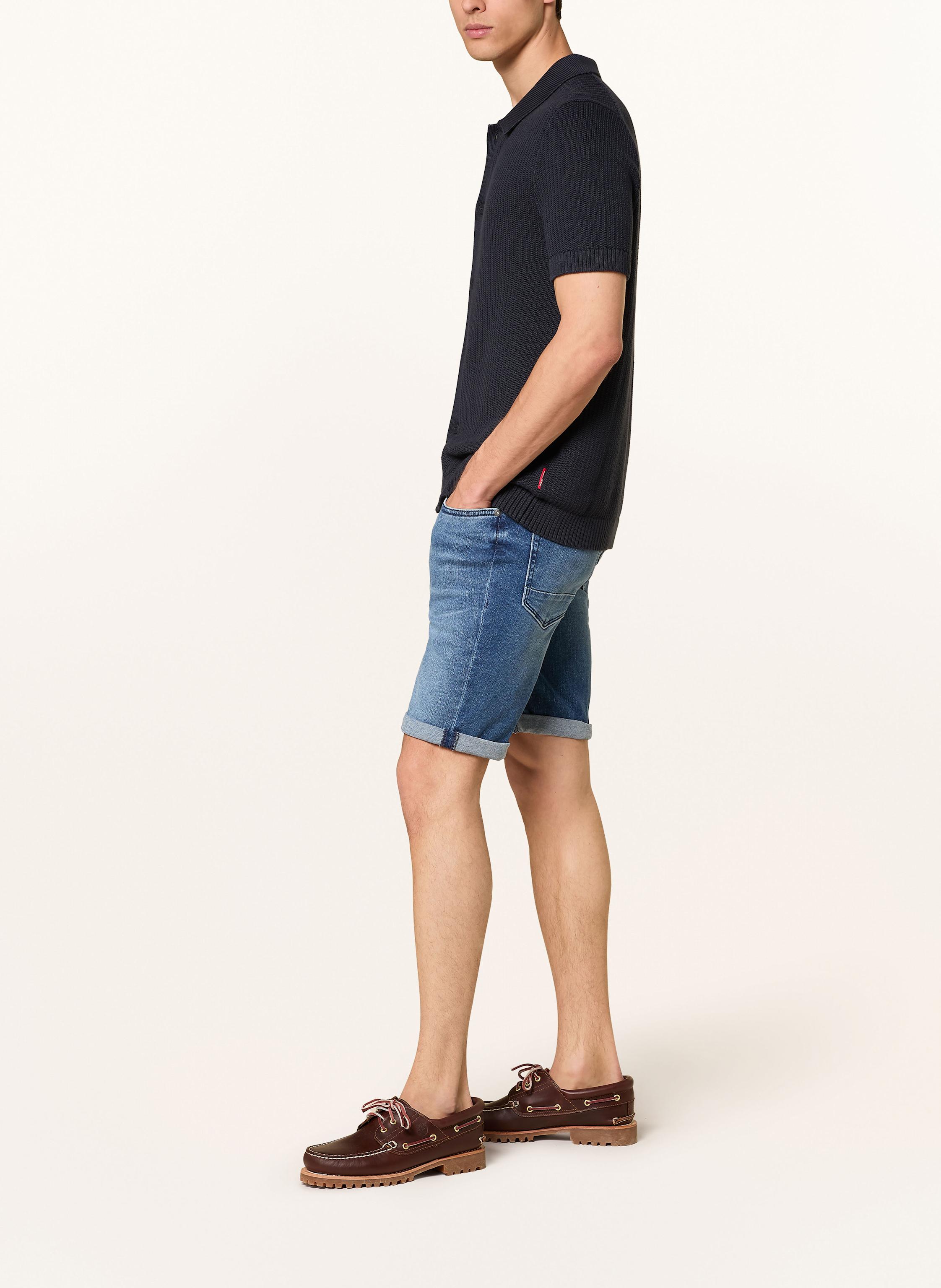 Thumbnail - Brax Jeansshorts Chris B Slim Fit blau