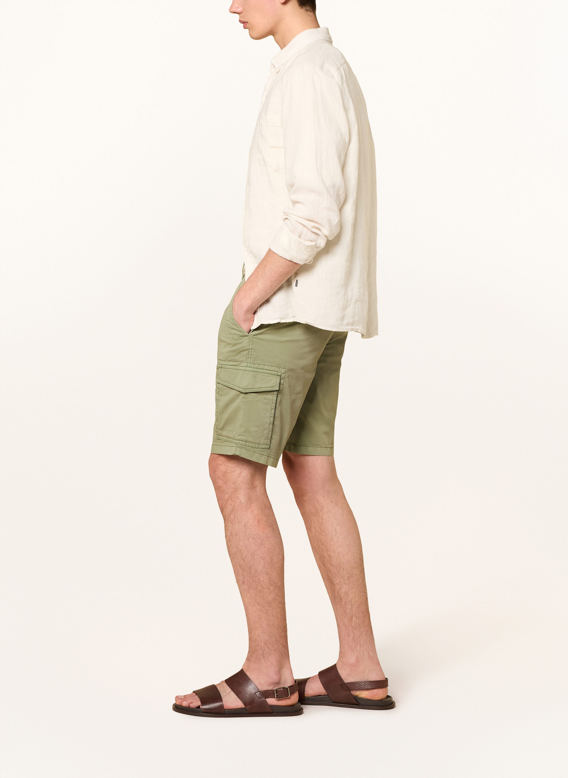 Thumbnail - Brax Cargoshorts Brazil Regular Fit gruen