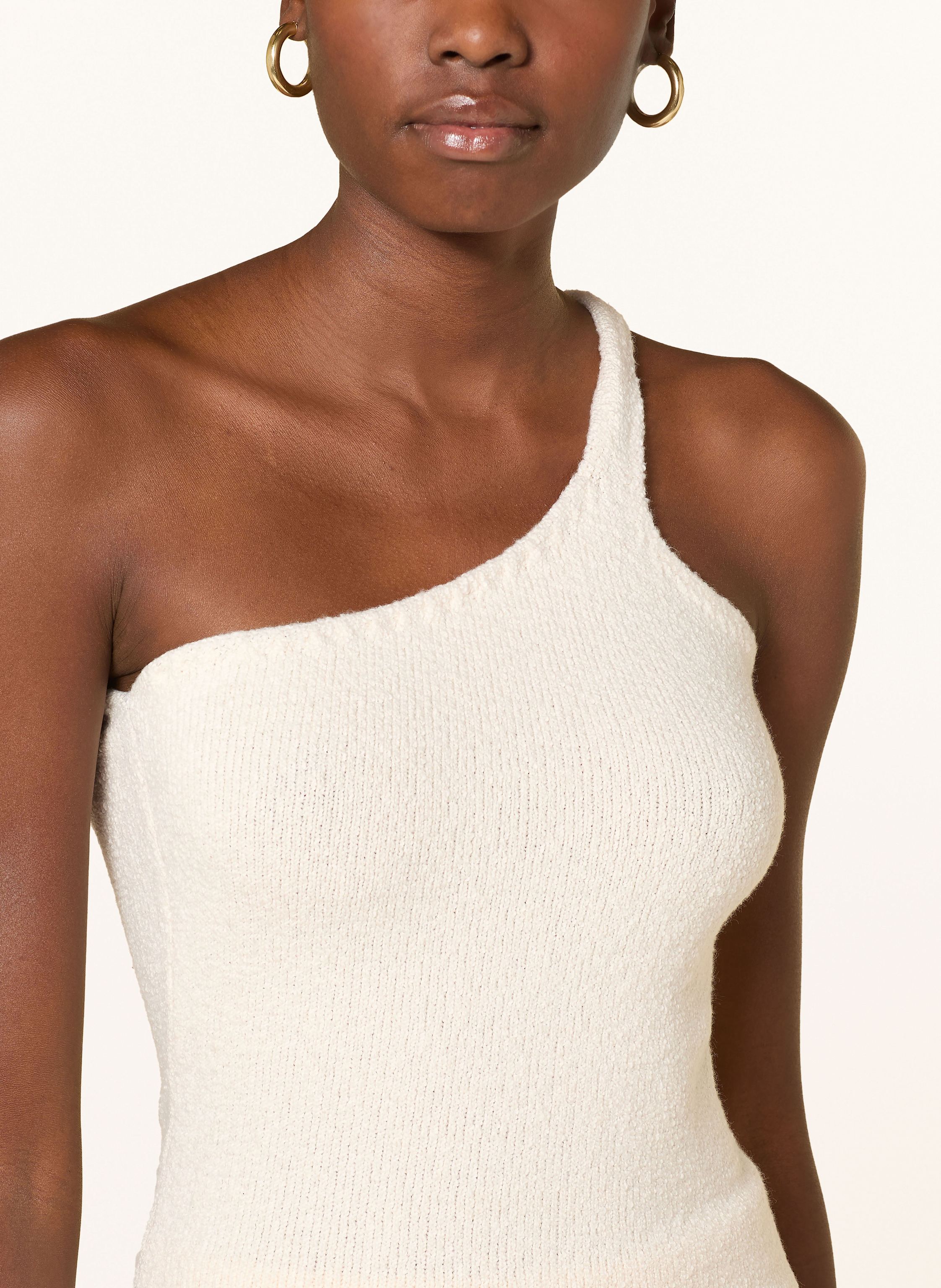 Thumbnail - Almada Label One-Shoulder-Top Una weiss