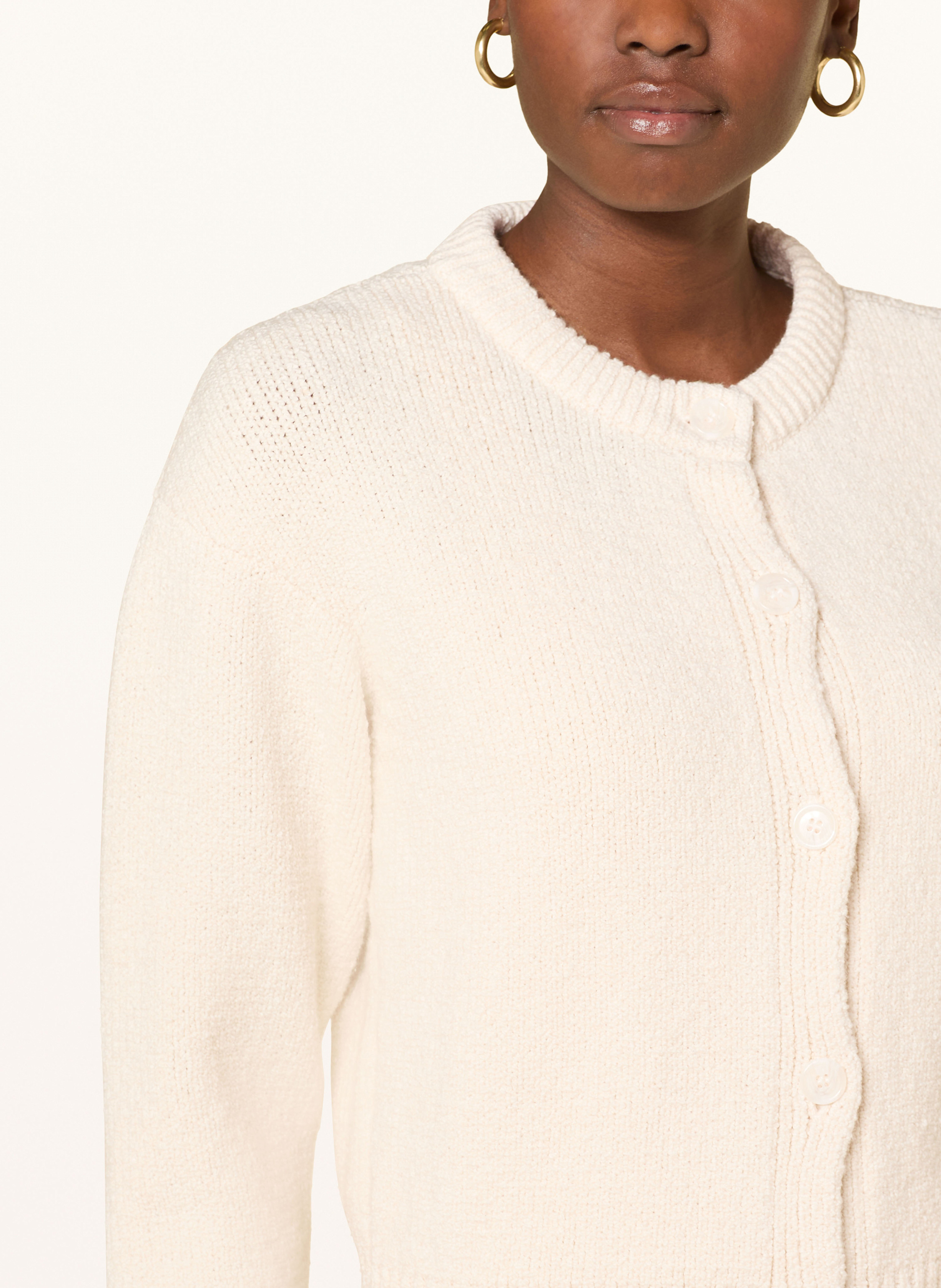 Thumbnail - Almada Label Strickjacke Kai weiss