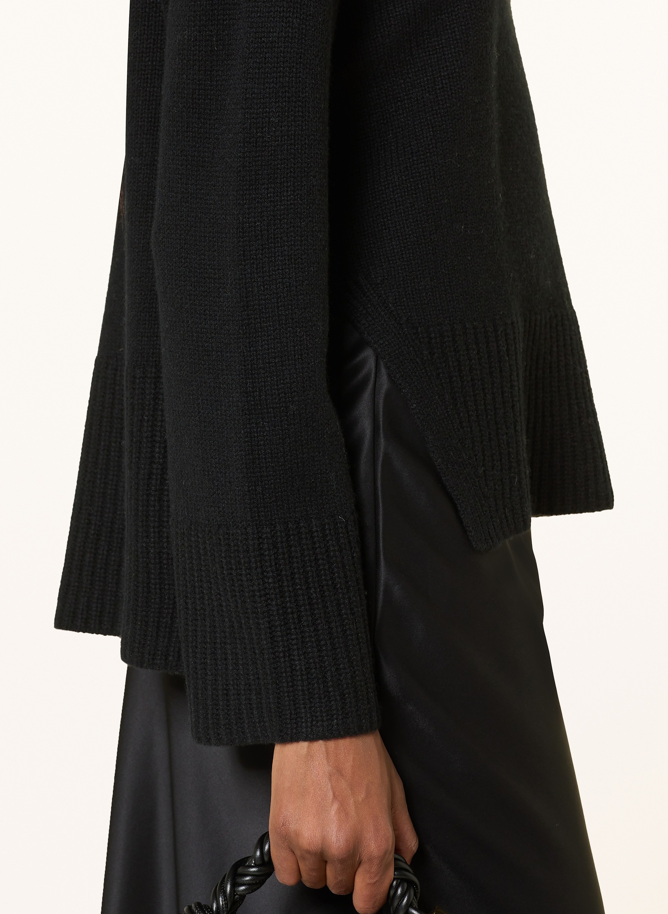 Thumbnail - Mrs & Hugs Cashmere-Pullover schwarz