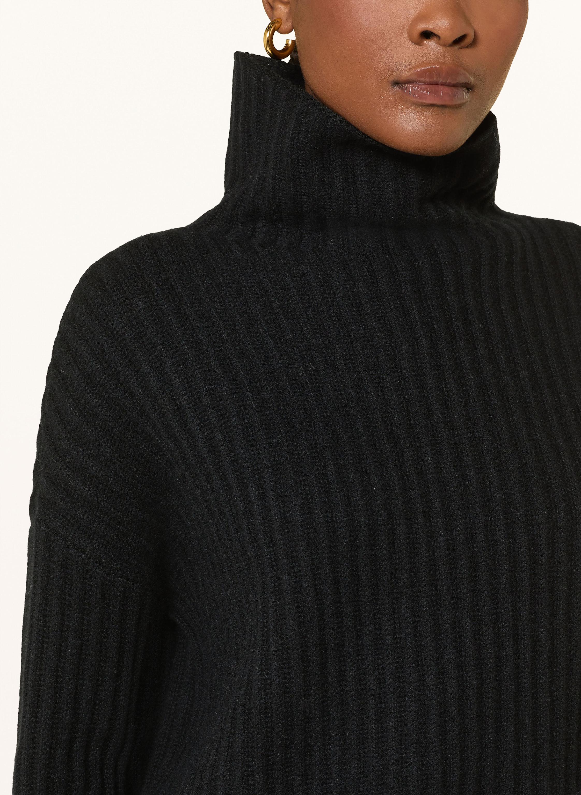 Thumbnail - Mrs & Hugs Rollkragenpullover Mit Cashmere schwarz