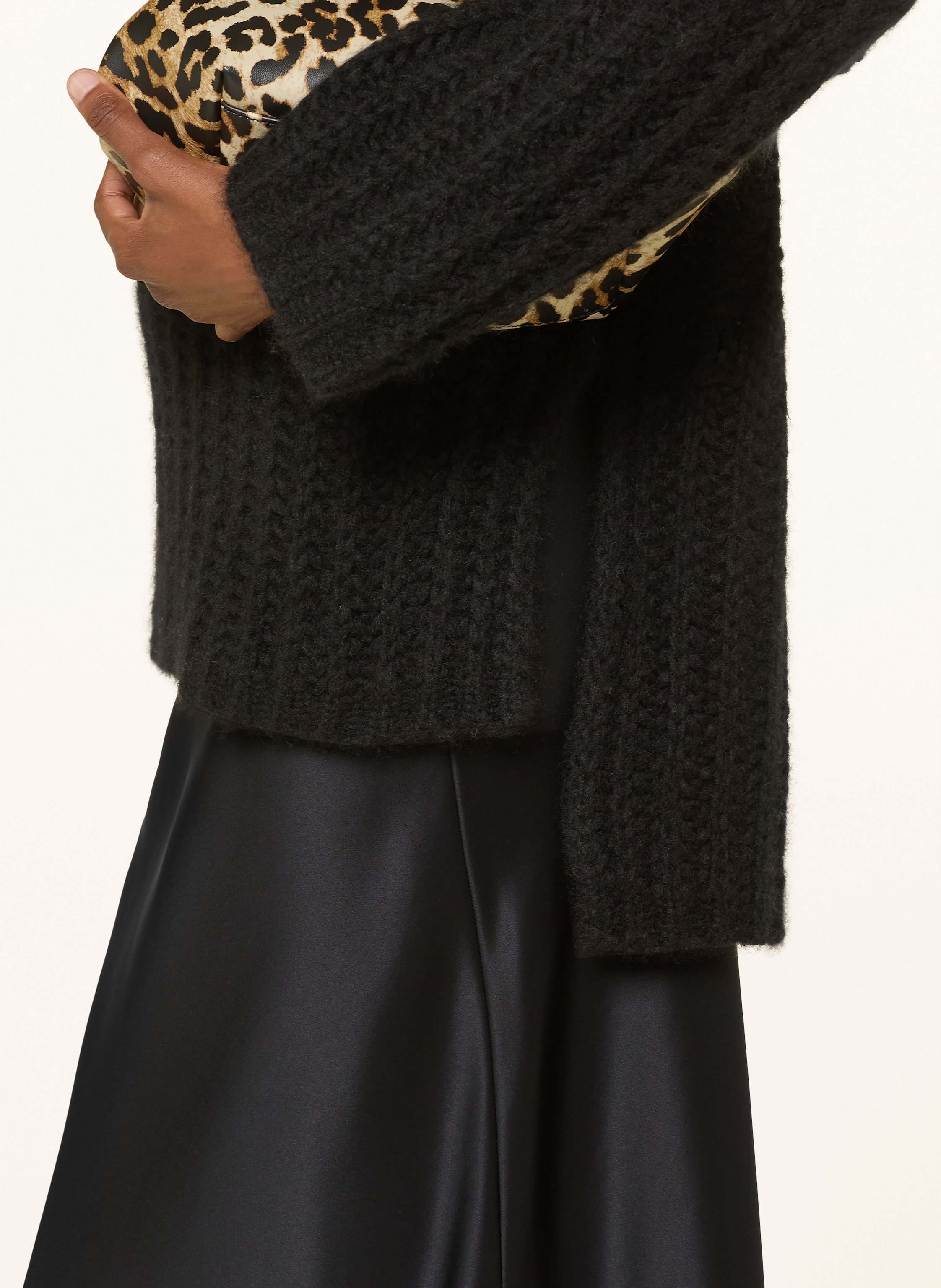 Thumbnail - Mrs & Hugs Cashmere-Pullover schwarz