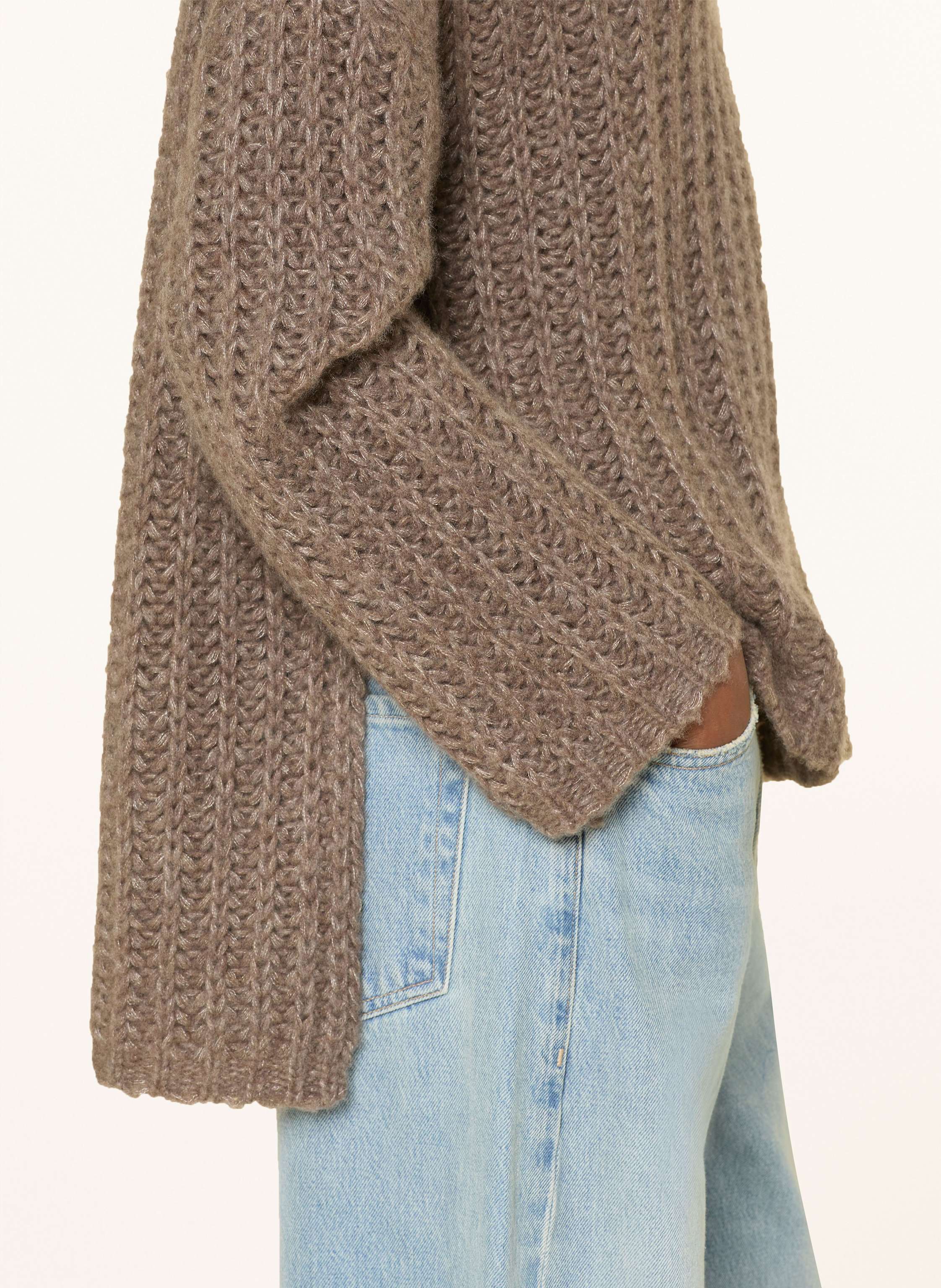 Thumbnail - Mrs & Hugs Cashmere-Pullover braun