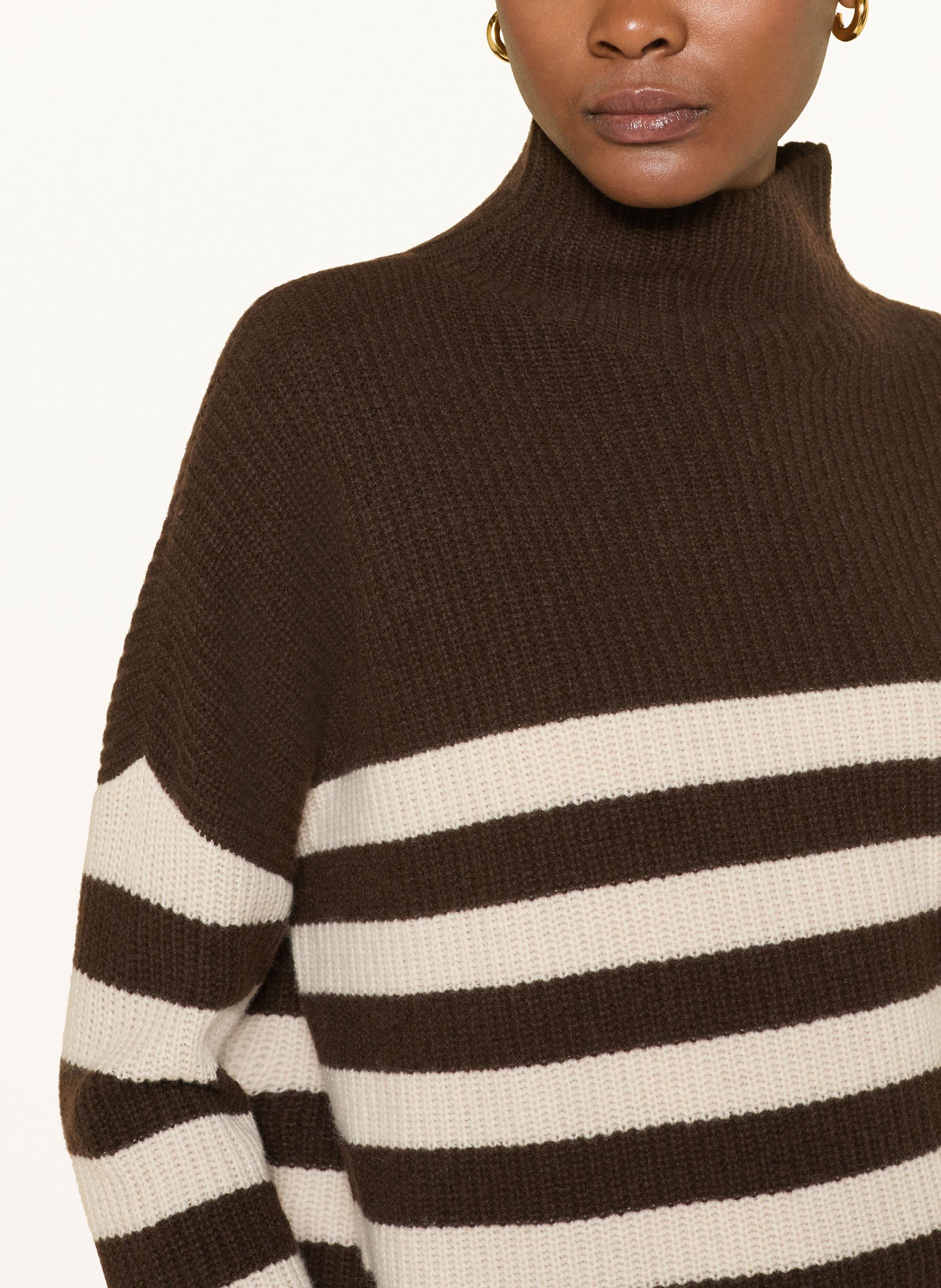 Thumbnail - Mrs & Hugs Pullover Mit Cashmere braun