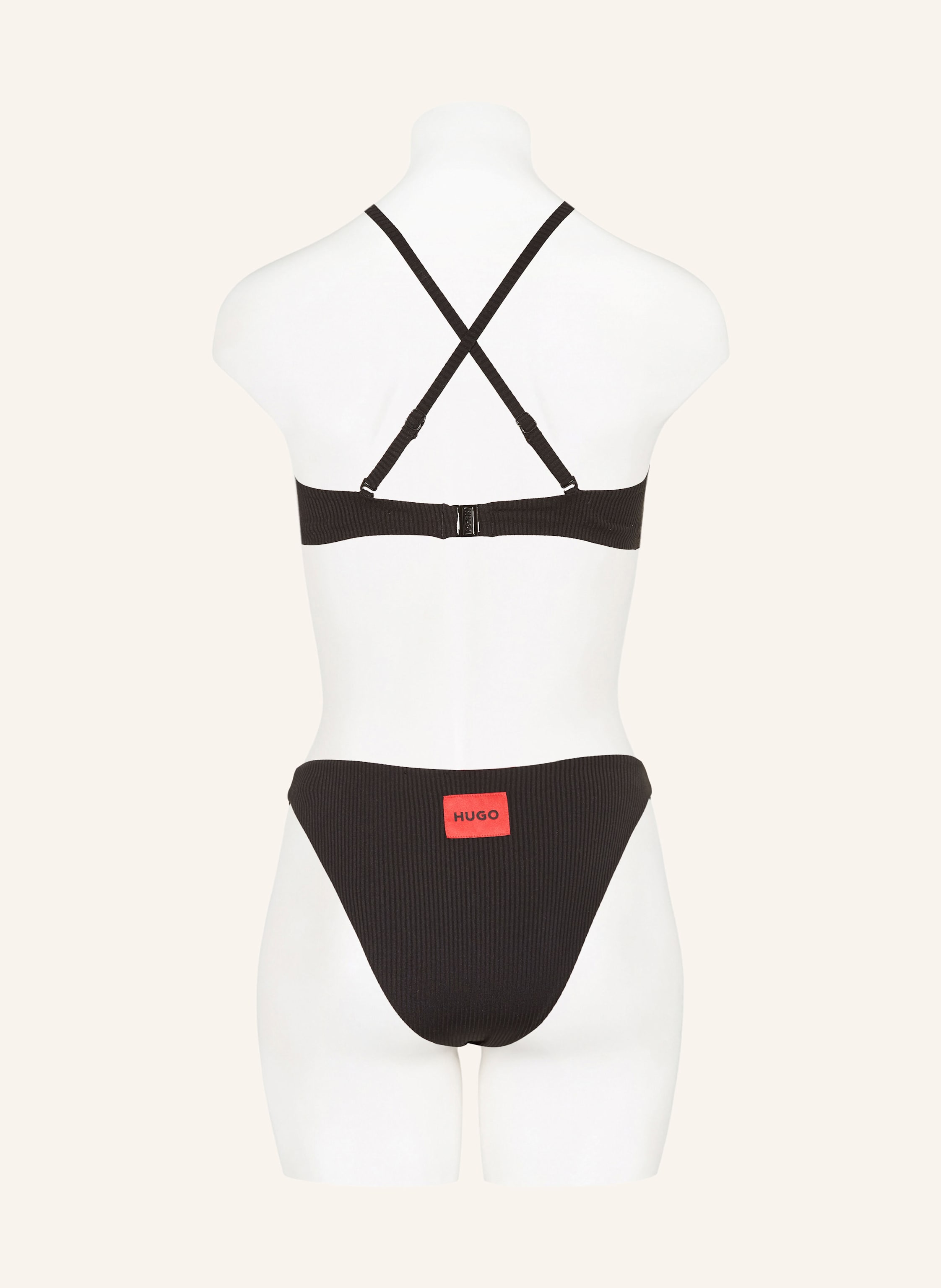 Thumbnail - Hugo Bandeau-Bikini-Top Red Label schwarz