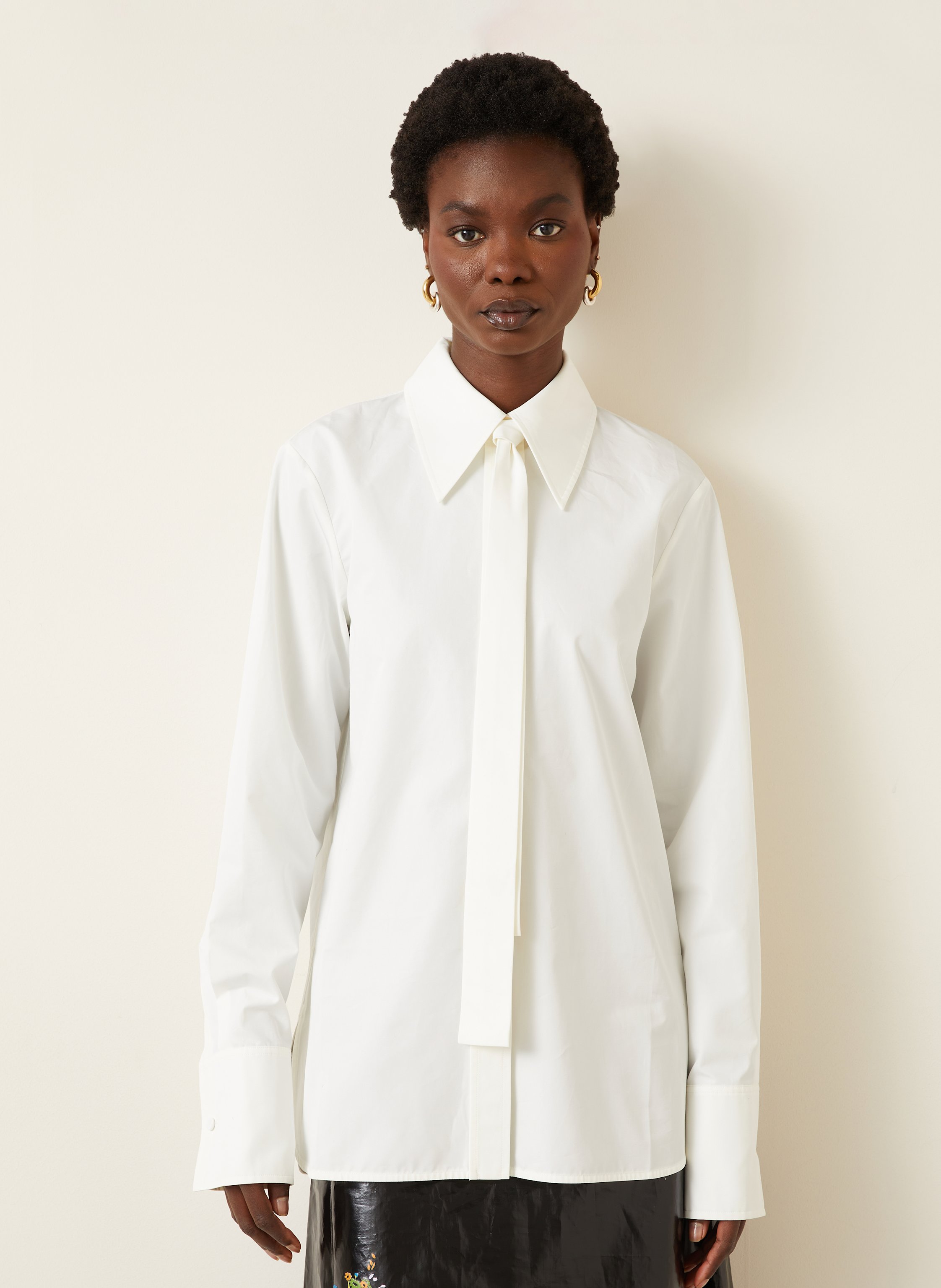 Thumbnail - Jil Sander Hemdbluse weiss