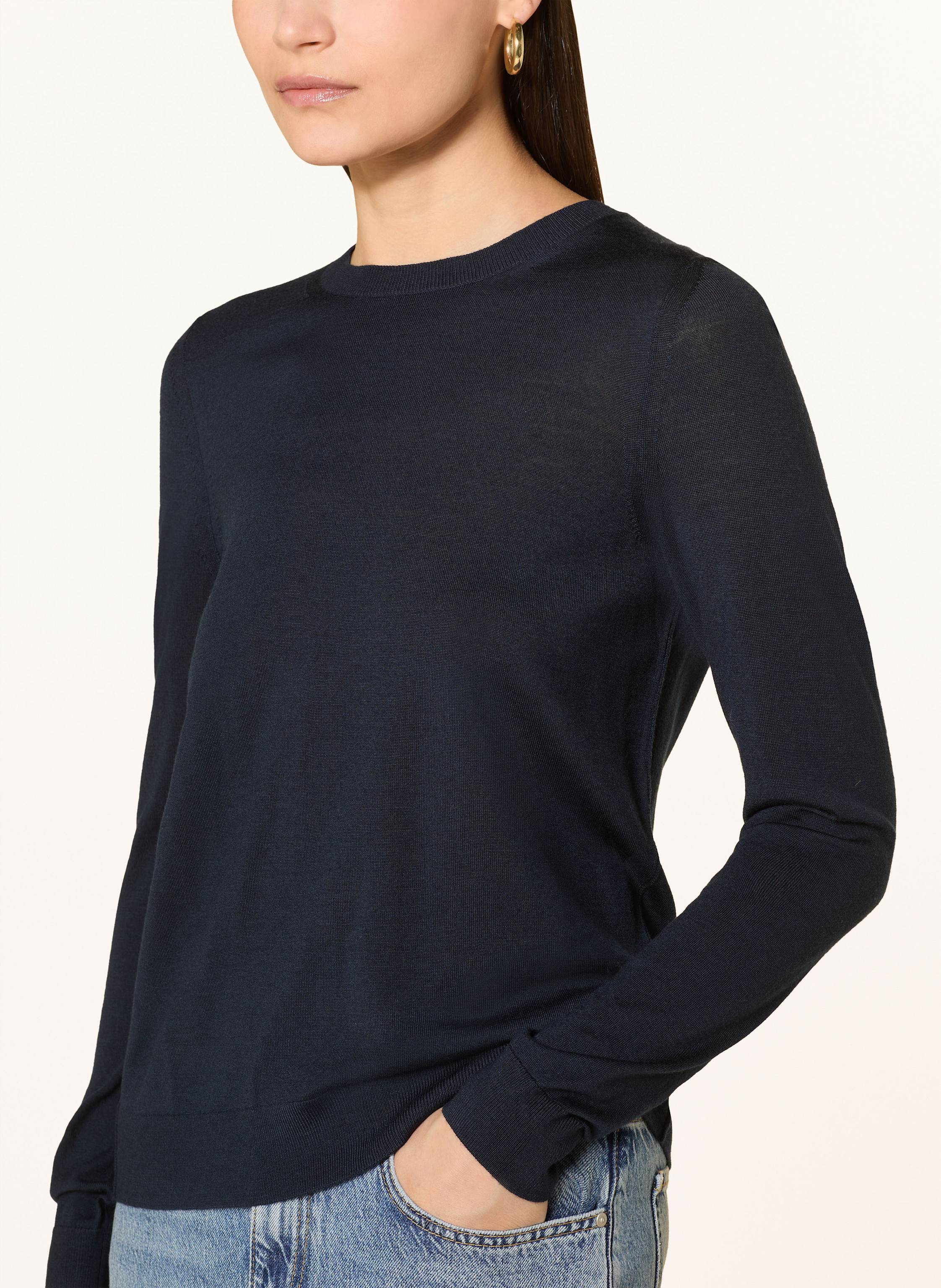 Thumbnail - Boss Pullover Ferpina blau