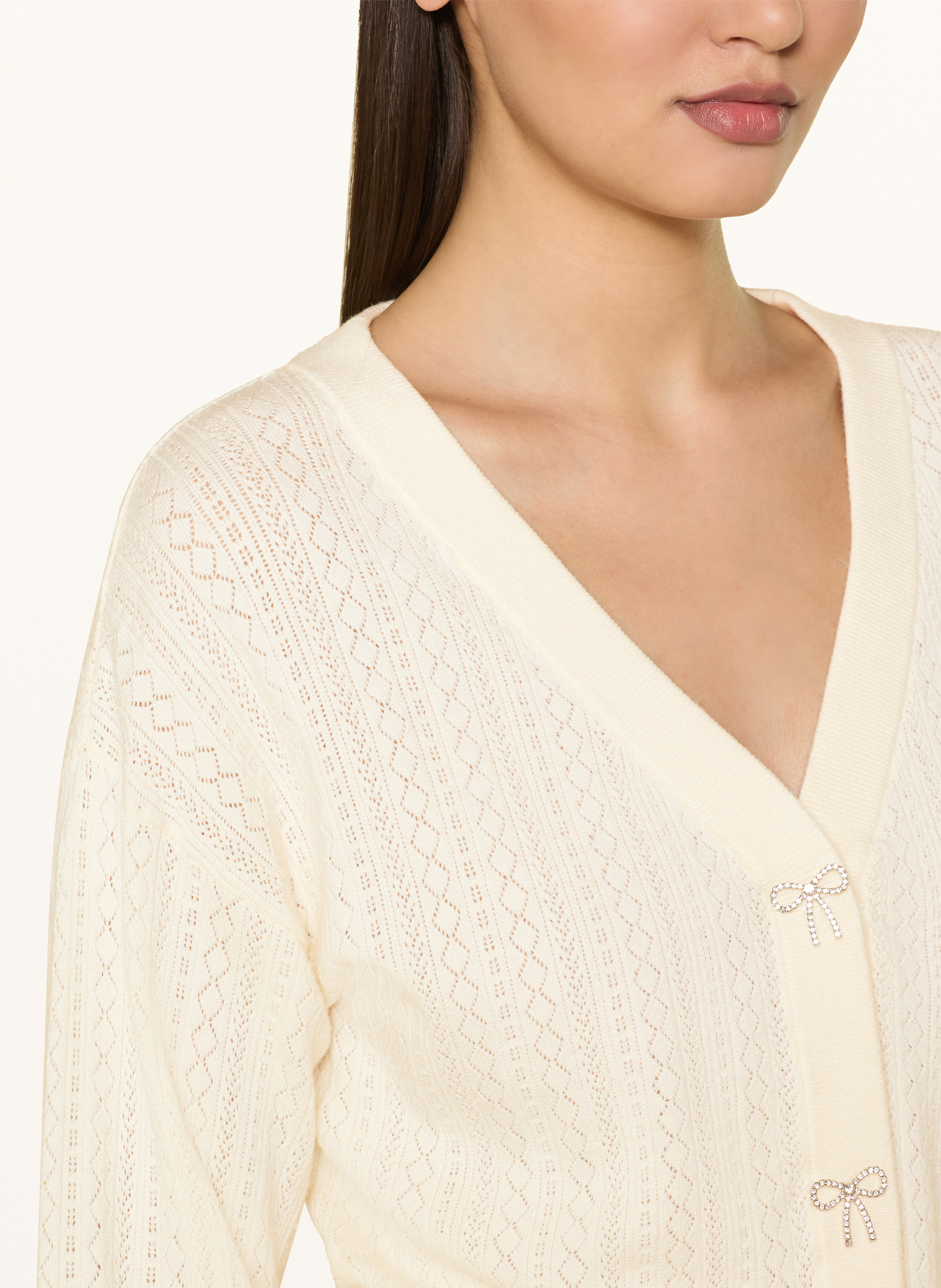 Thumbnail - Guess Strickjacke Lyla weiss