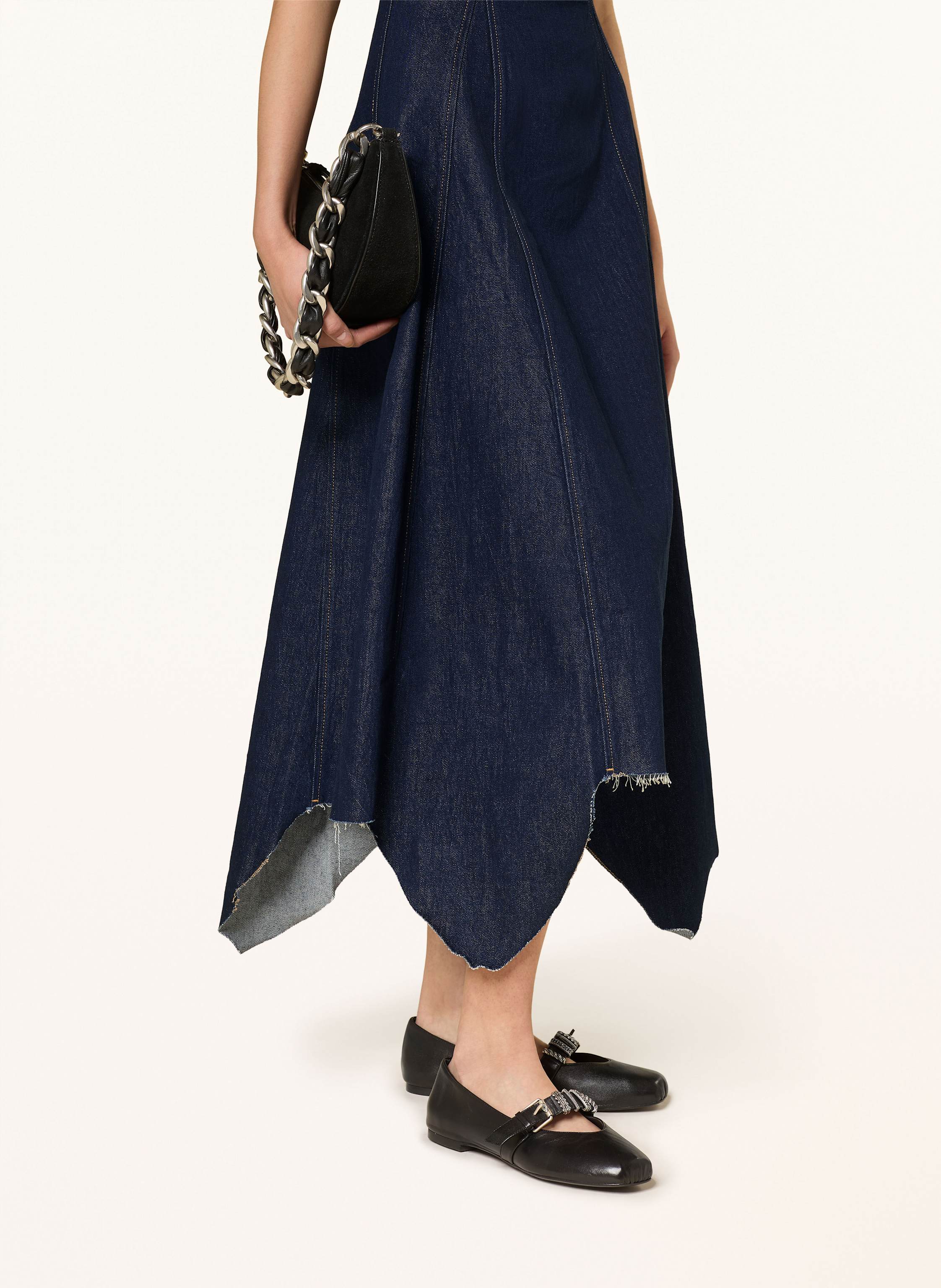 Thumbnail - Eb Denim Jeansskleid Cara blau
