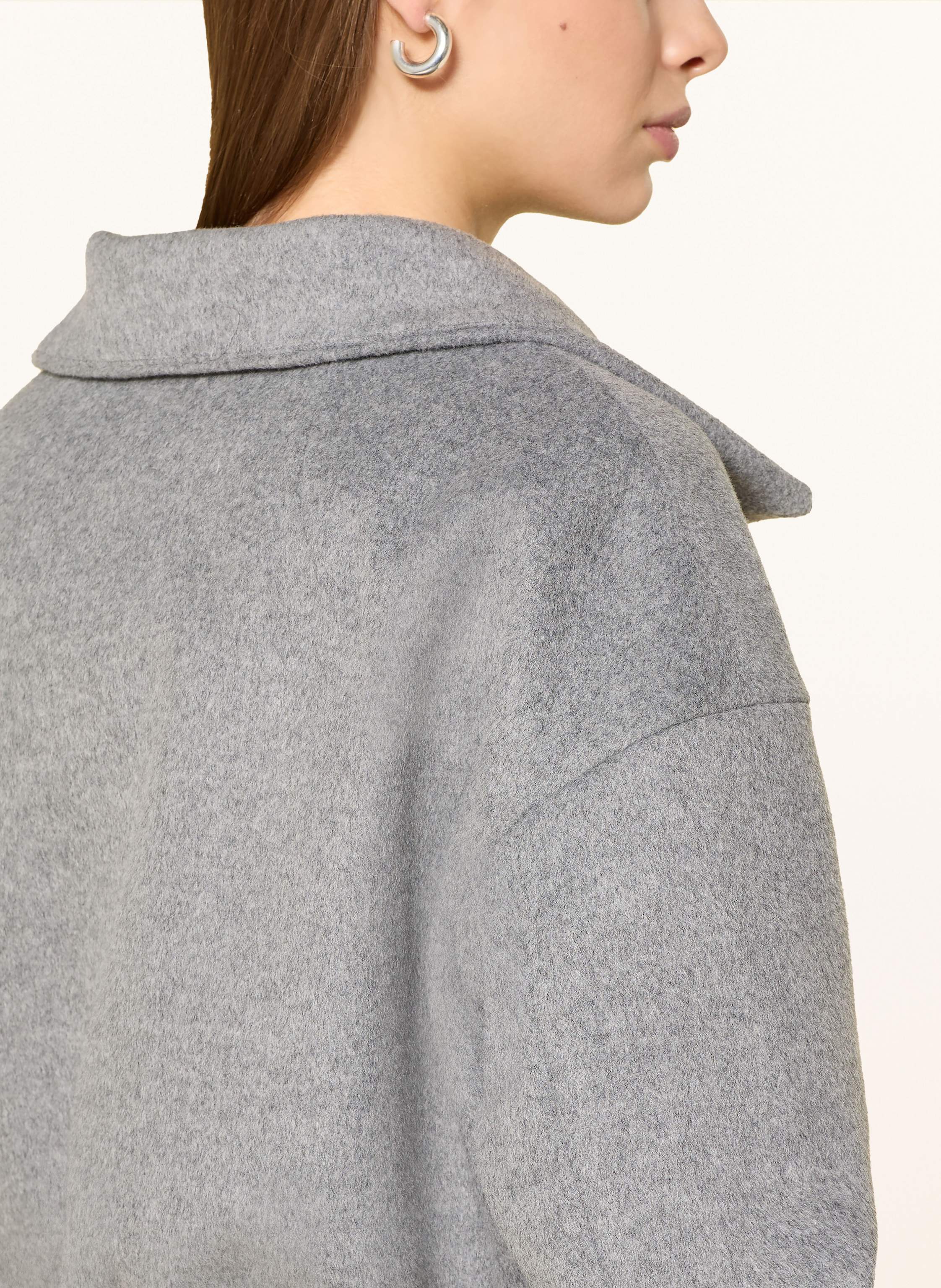 Thumbnail - Darling Harbour Blouson Mit Teddyfell grau