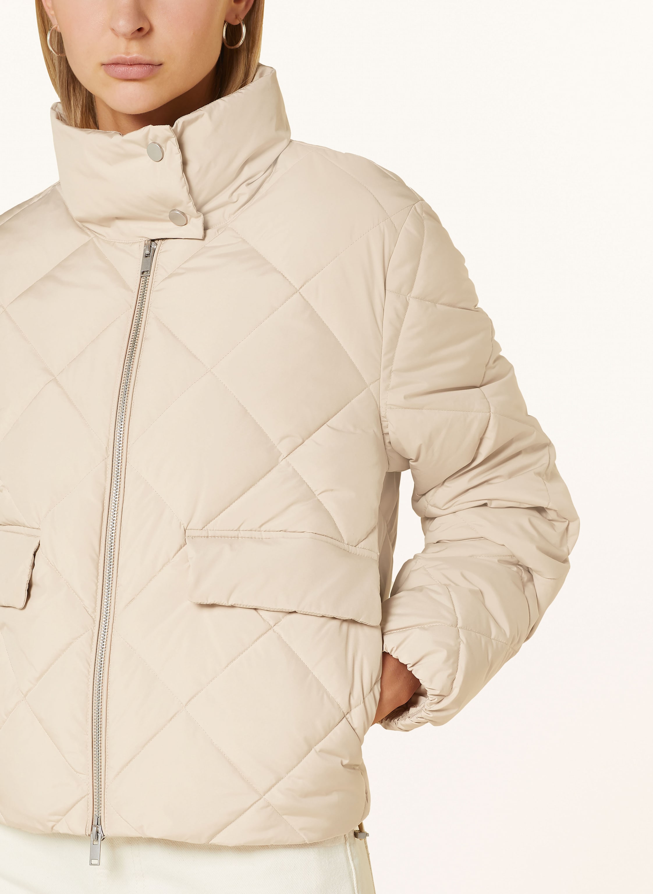 Thumbnail - Darling Harbour Steppjacke grau