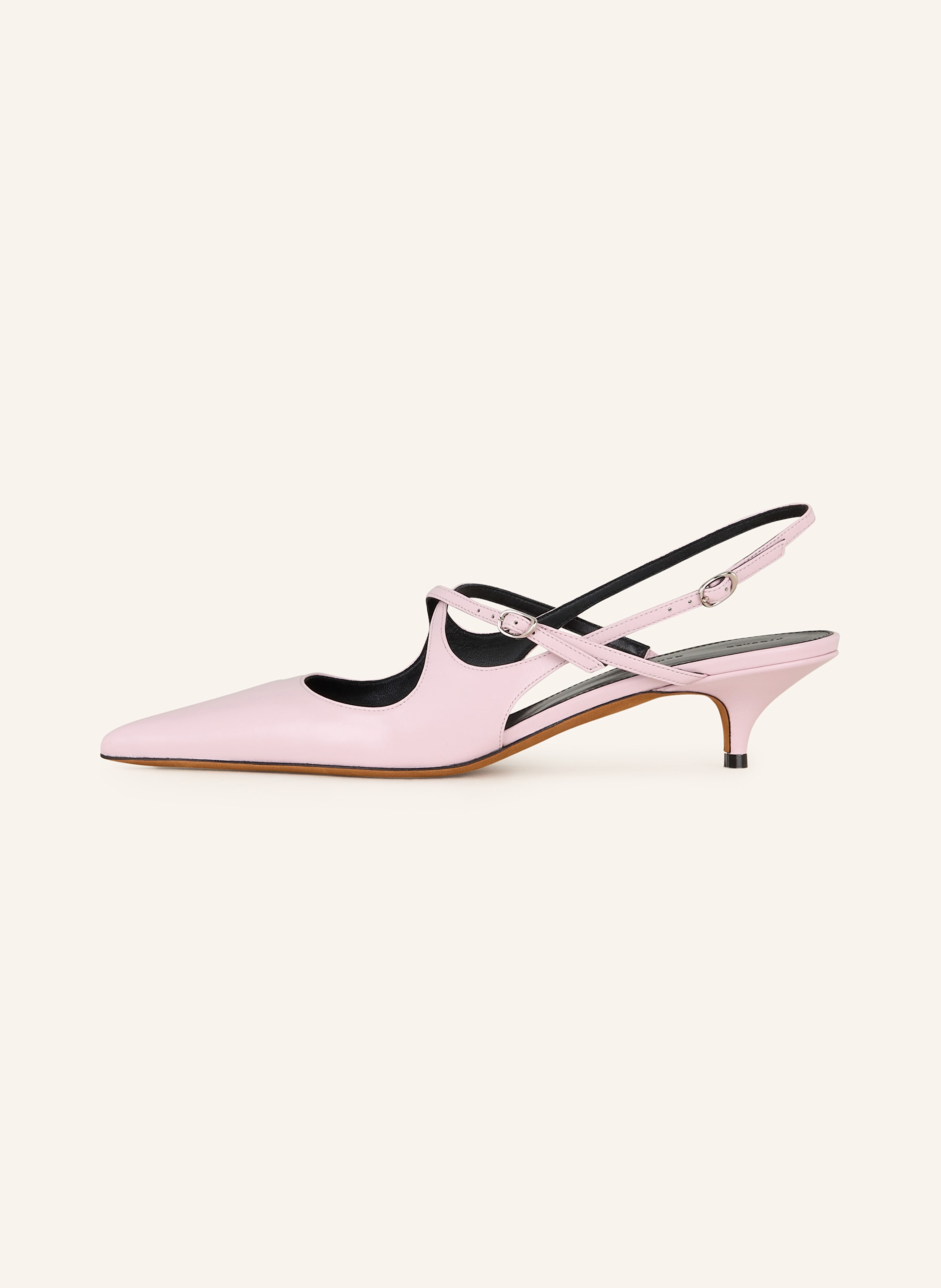 Thumbnail - Proenza Schouler Slingpumps Slash rosa