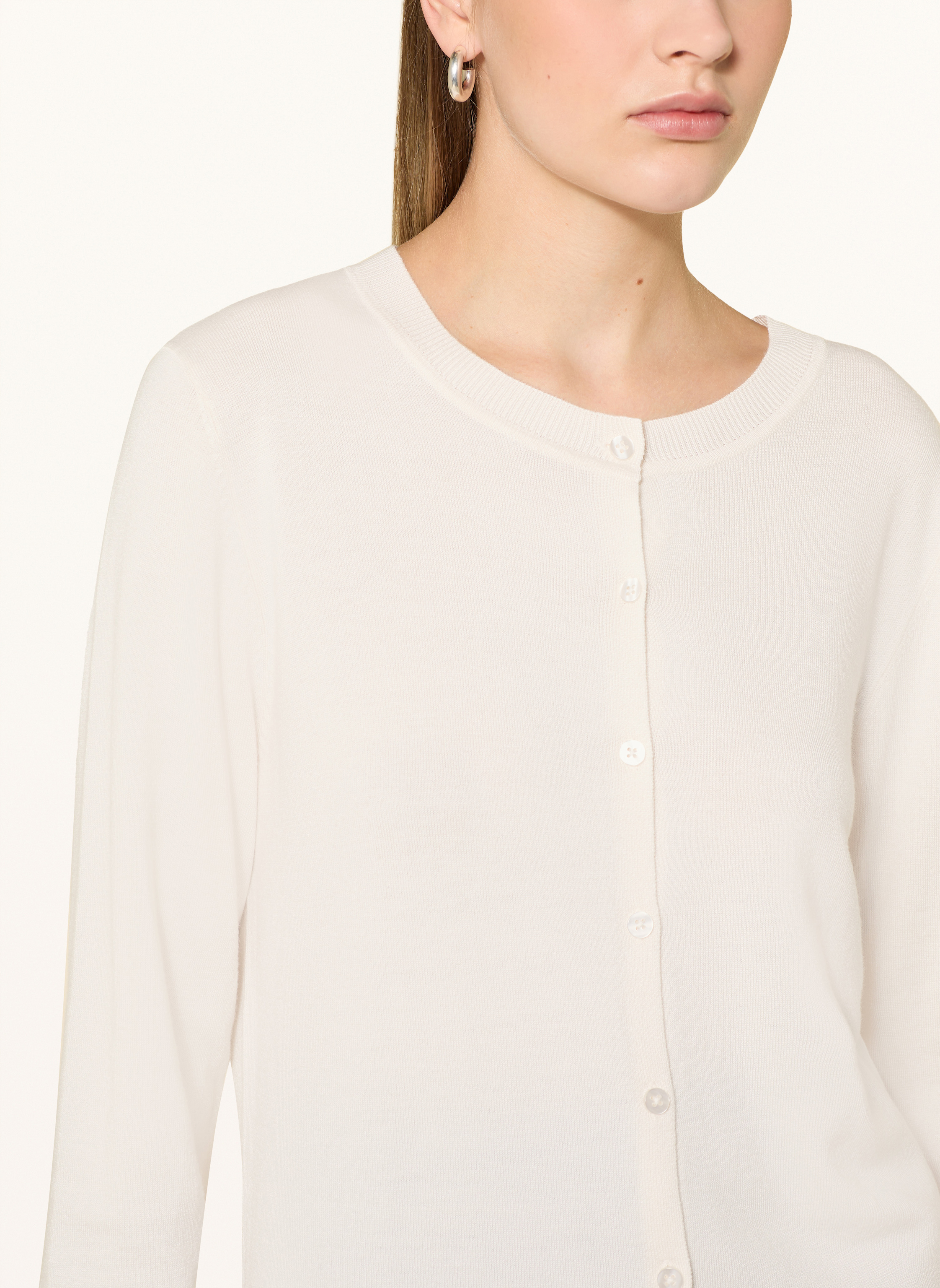 Thumbnail - Darling Harbour Strickjacke weiss