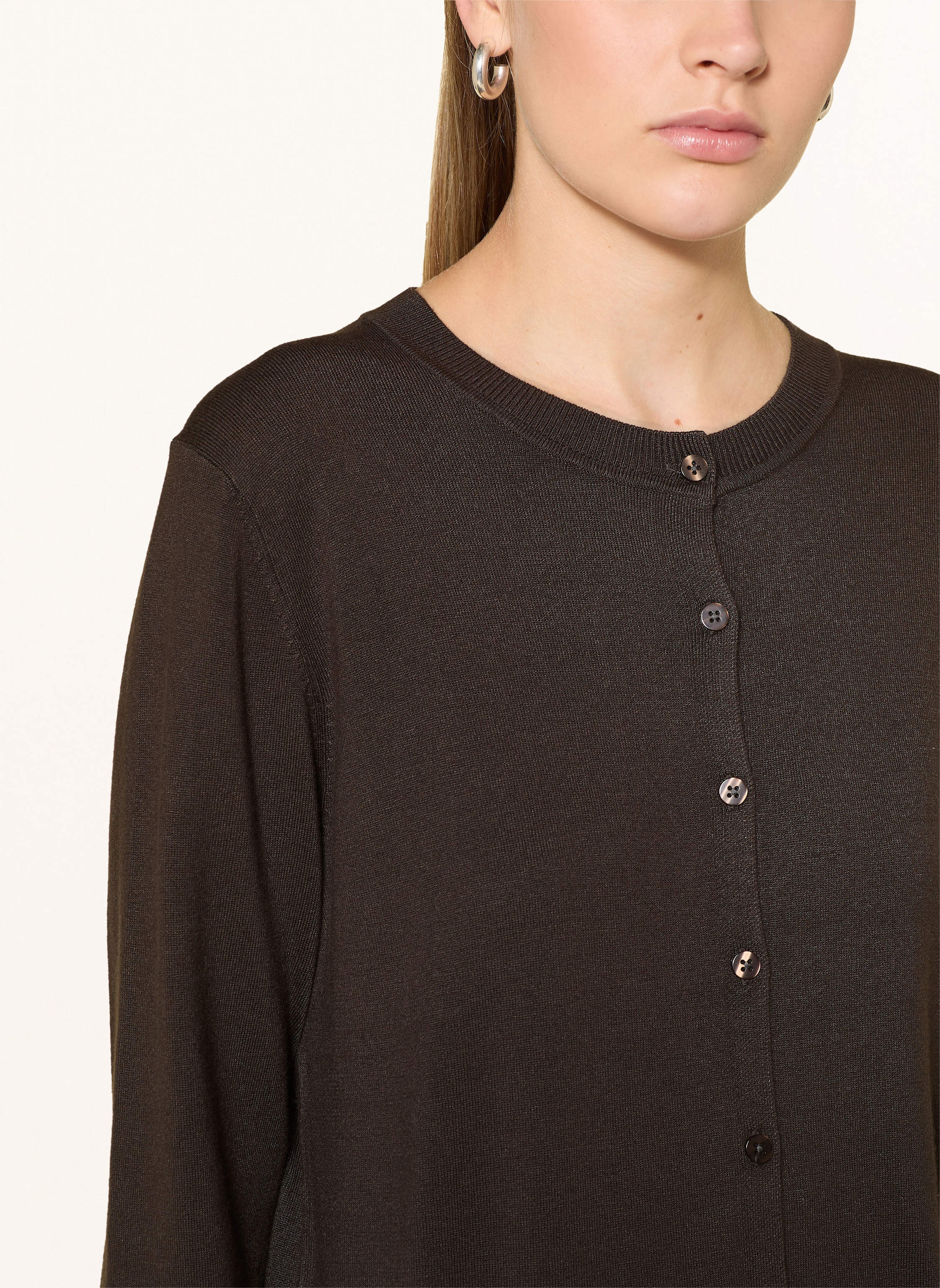 Thumbnail - Darling Harbour Strickjacke braun