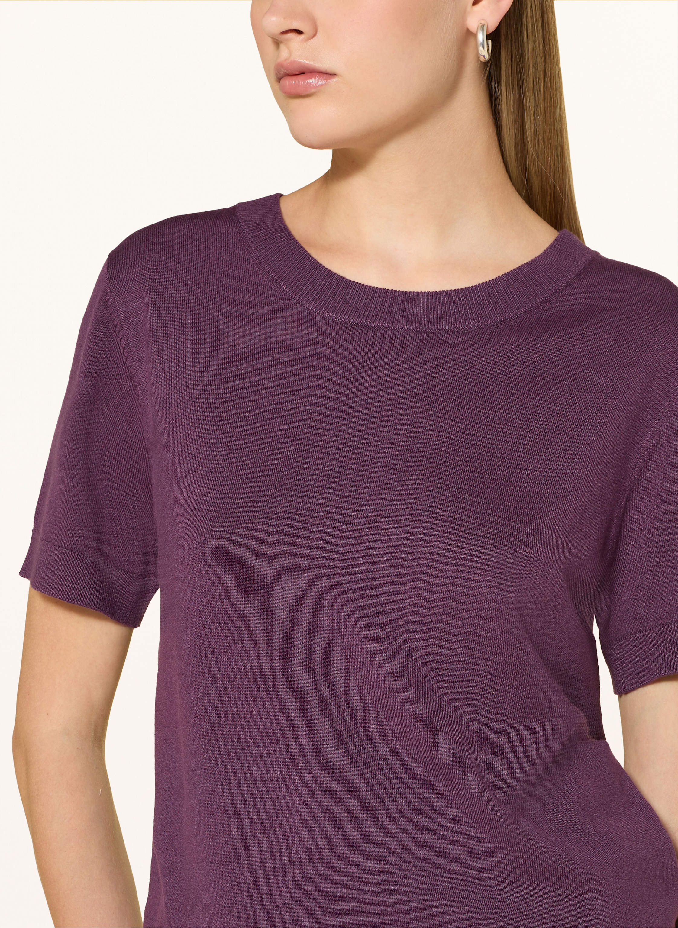 Thumbnail - Darling Harbour Strickshirt lila