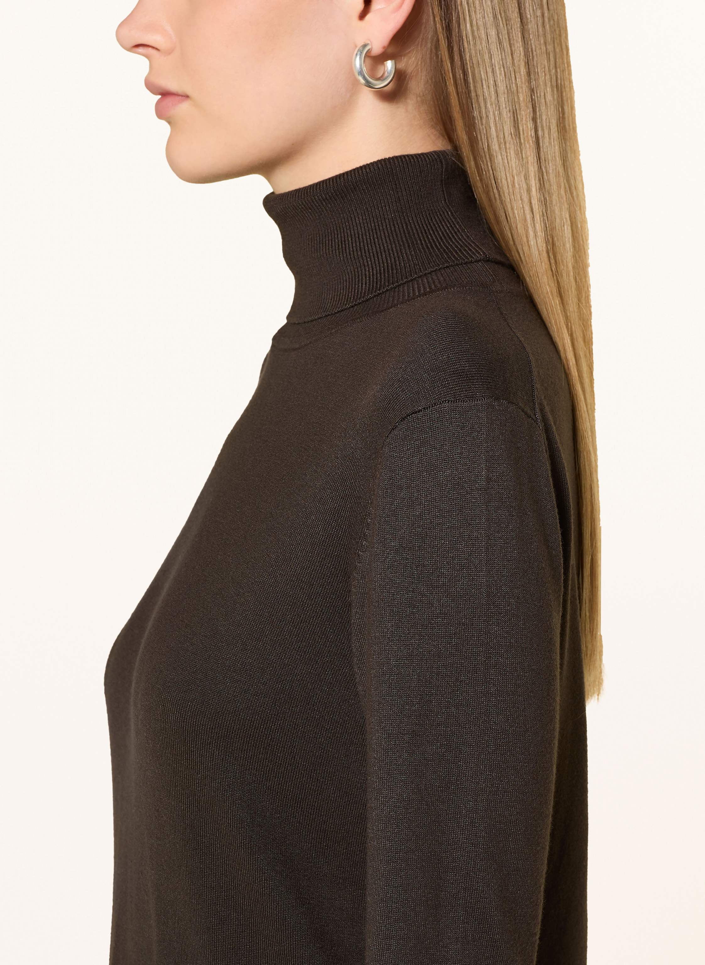 Thumbnail - Darling Harbour Rollkragenpullover braun