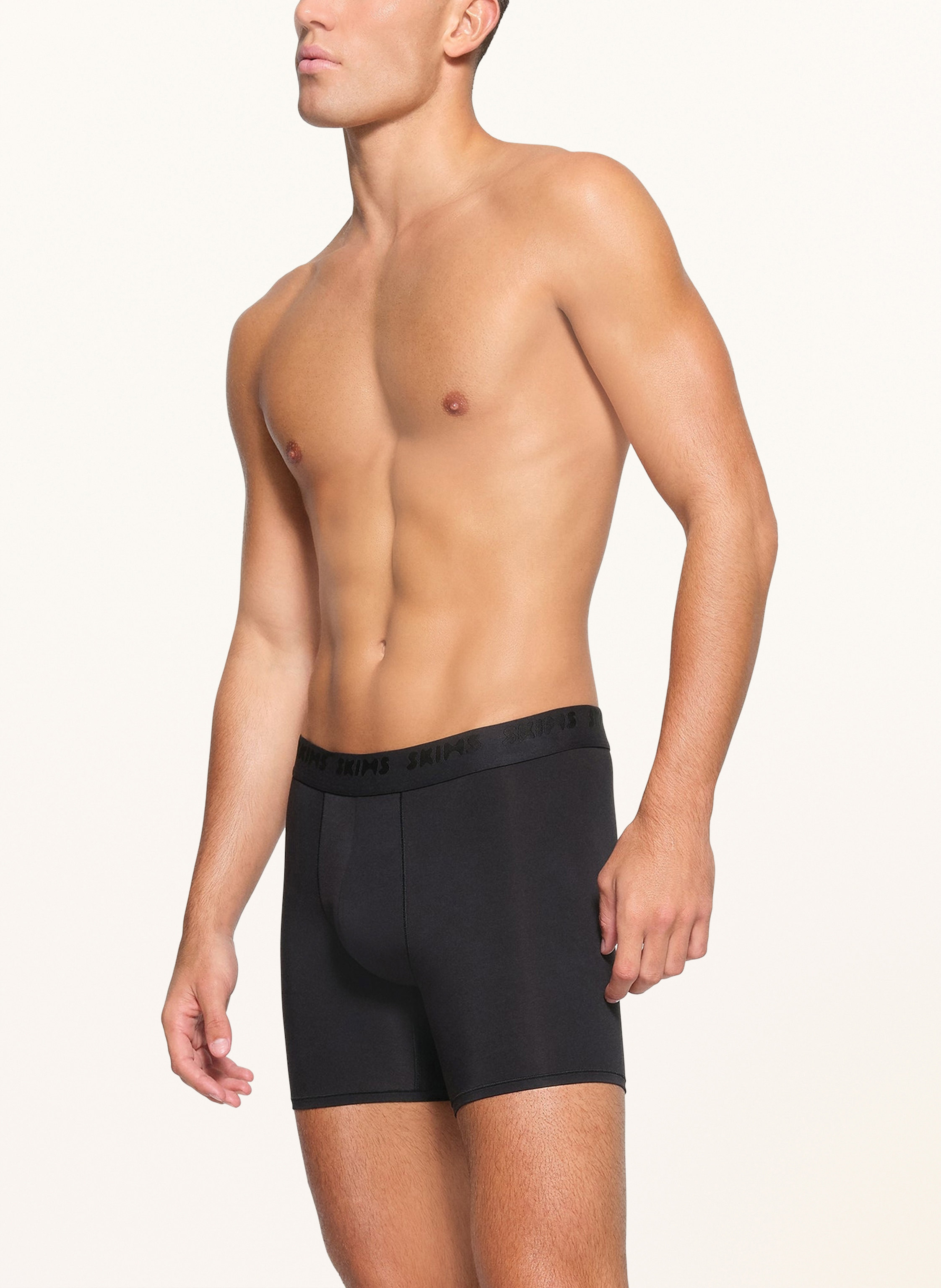 Thumbnail - Skims 3er-Pack Boxershorts Skims Stretch schwarz