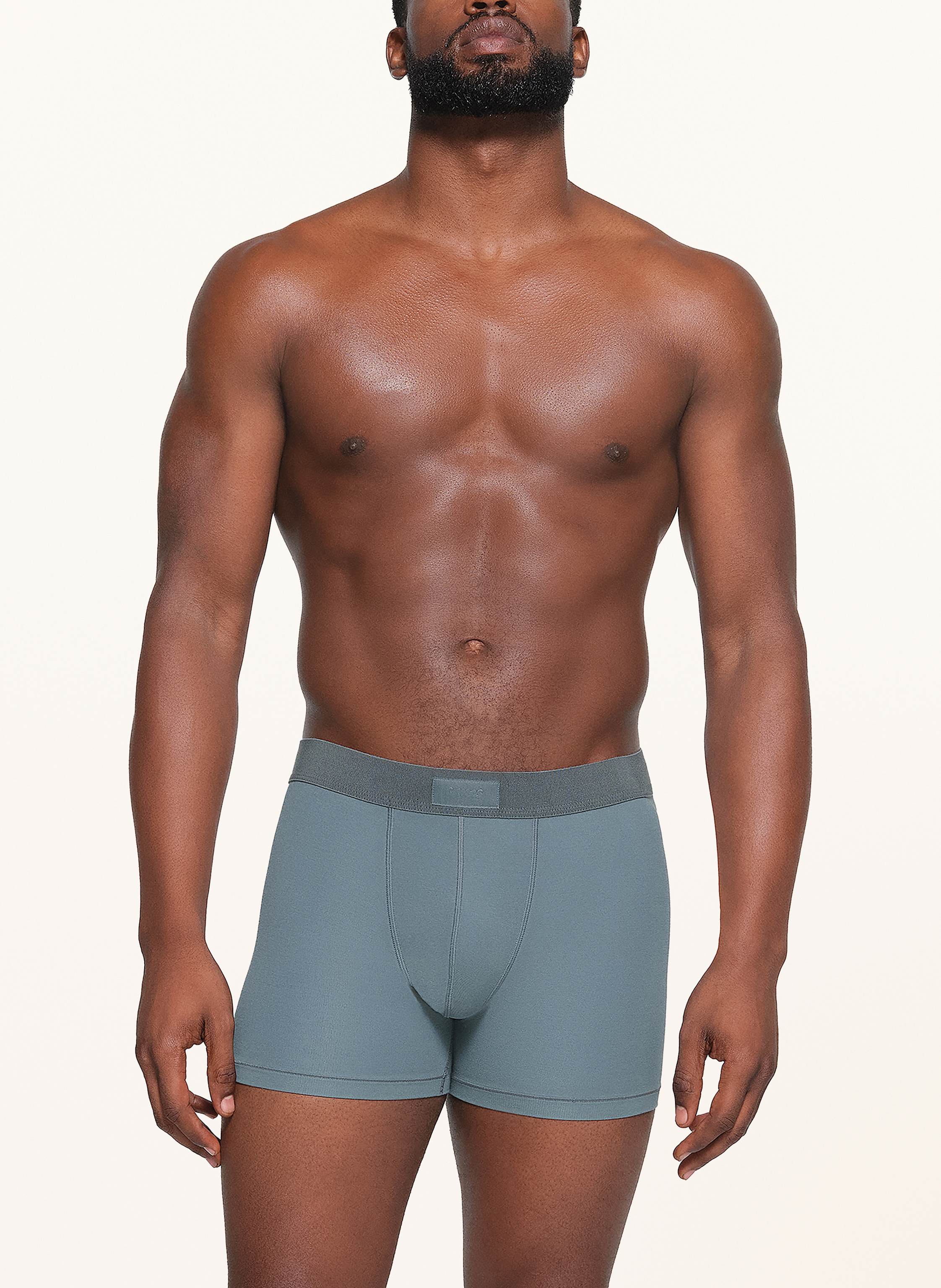 Thumbnail - Skims 3er-Pack Boxershorts Skims Cotton grau