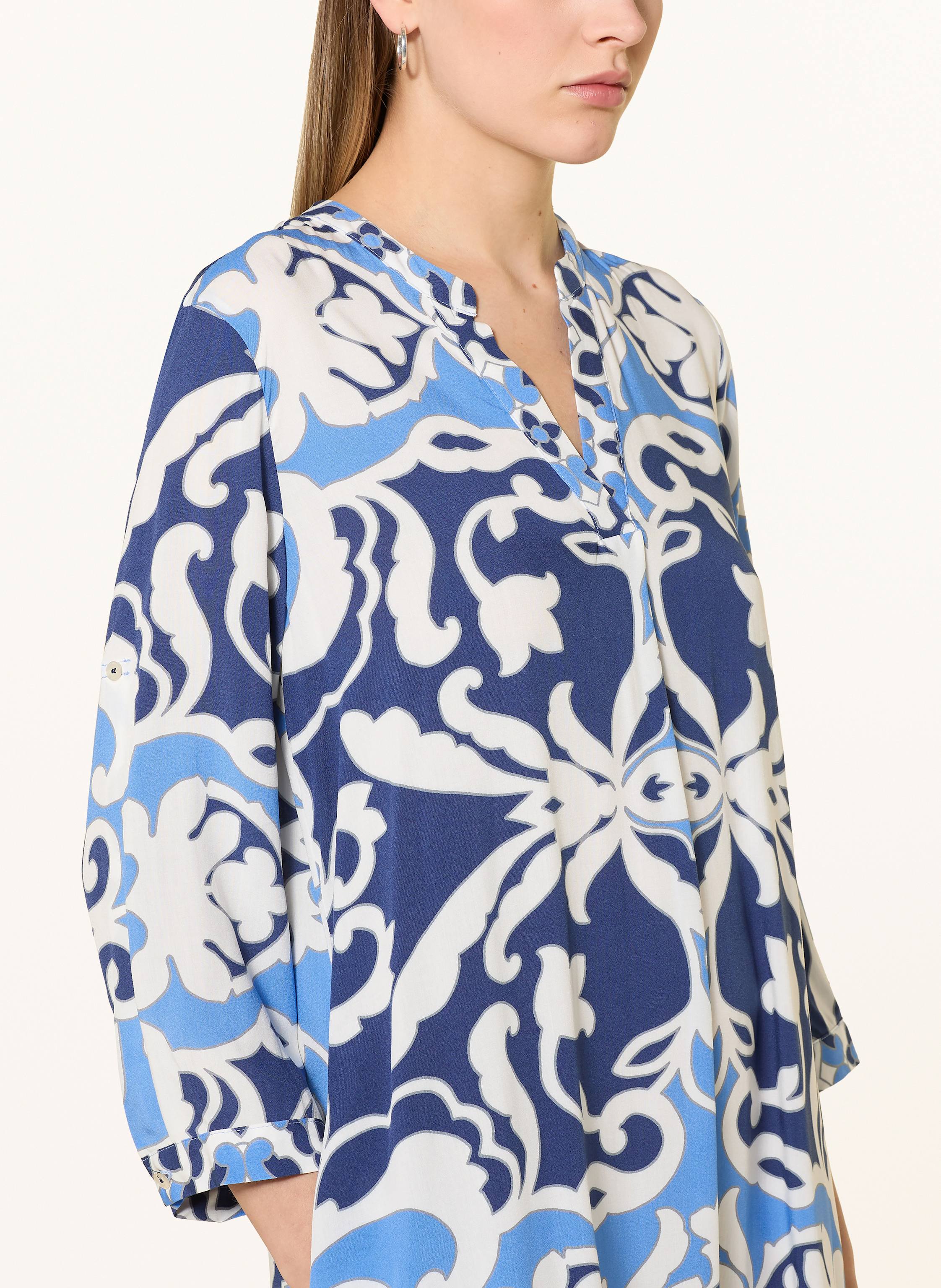 Thumbnail - Emily Van Den Bergh Kleid Mit 3/4-Arm blau