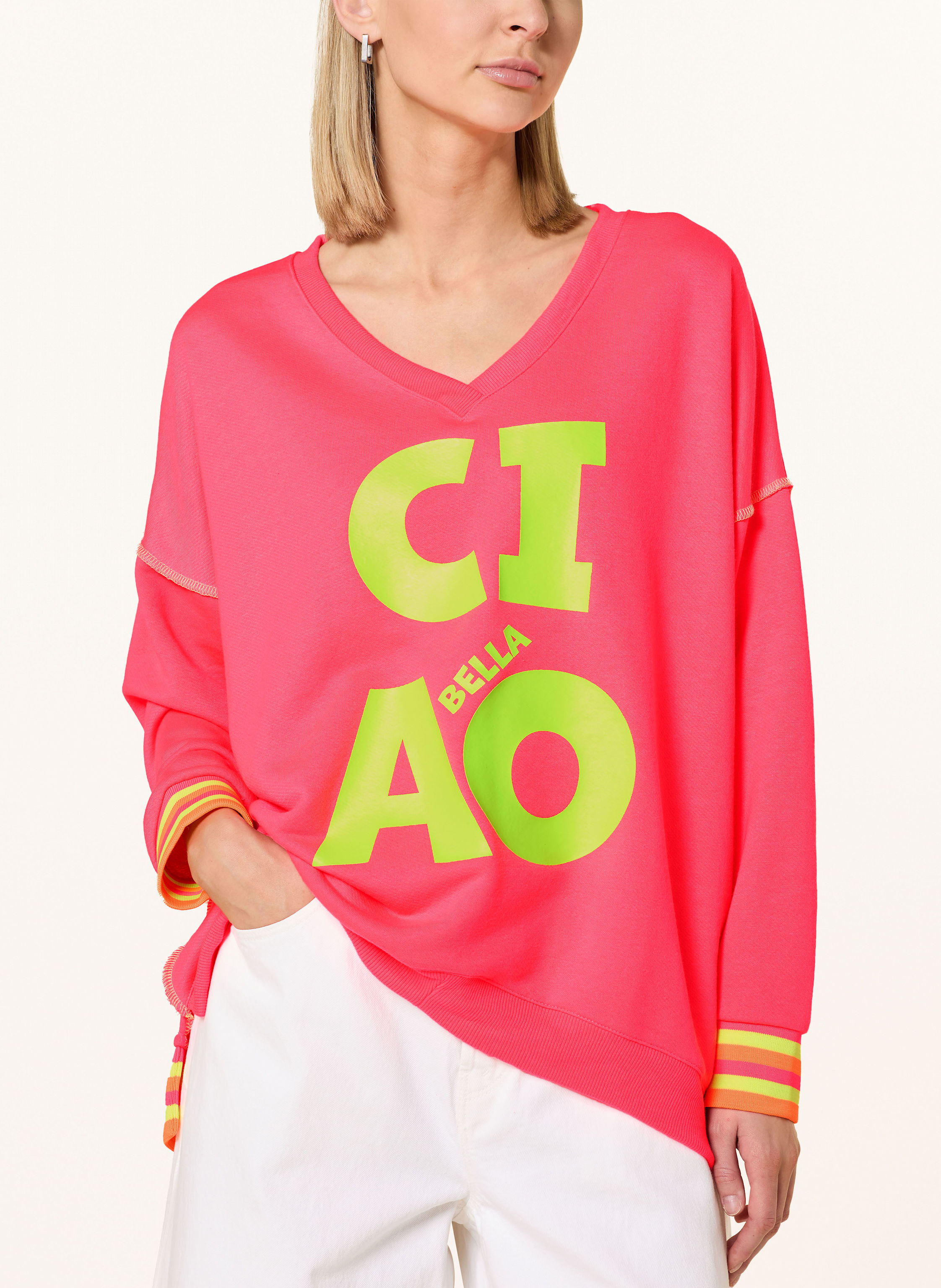 Thumbnail - Miss Goodlife Oversized-Sweatshirt pink