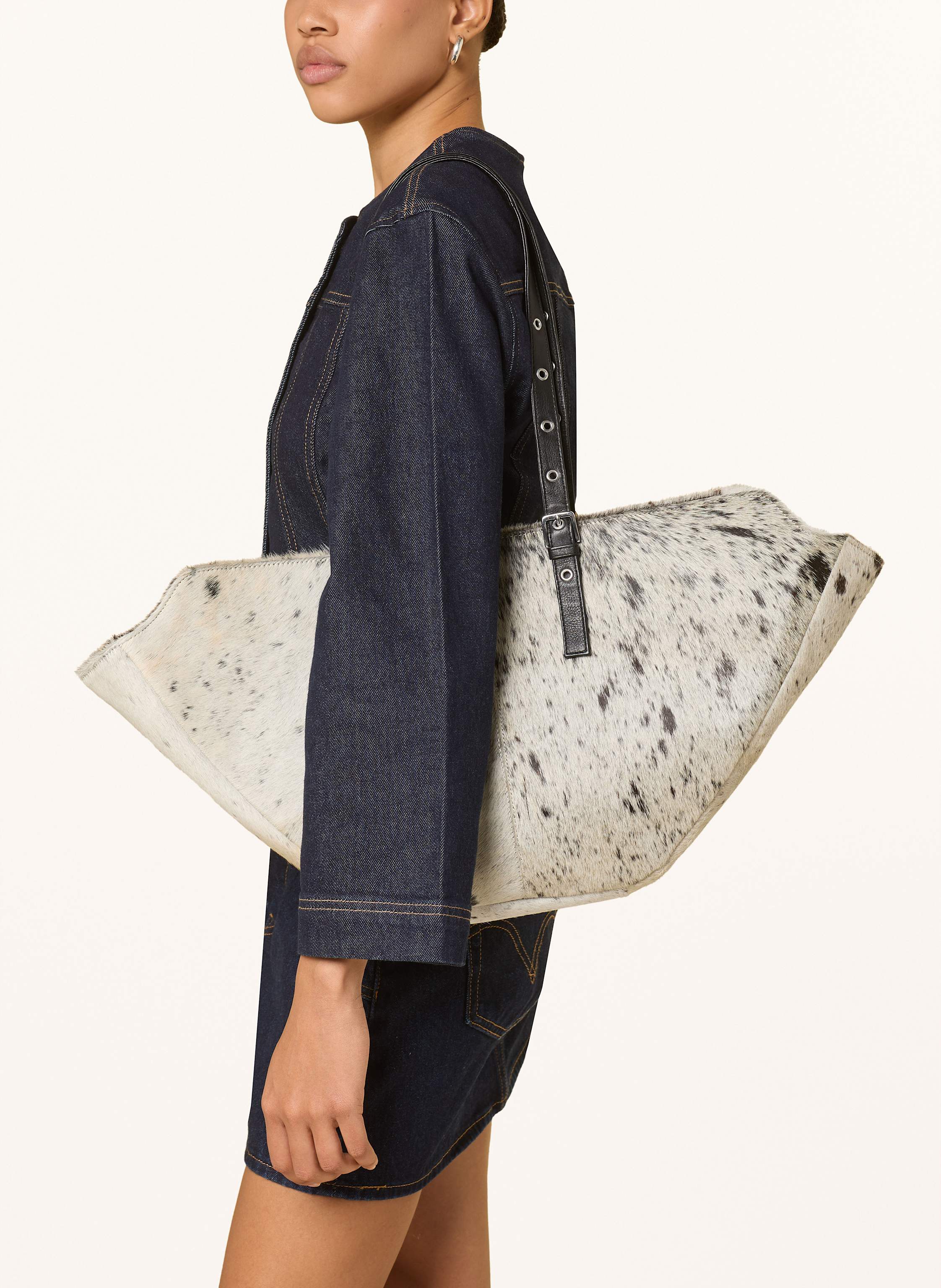 Thumbnail - Núnoo Shopper Deluxe Nora schwarz