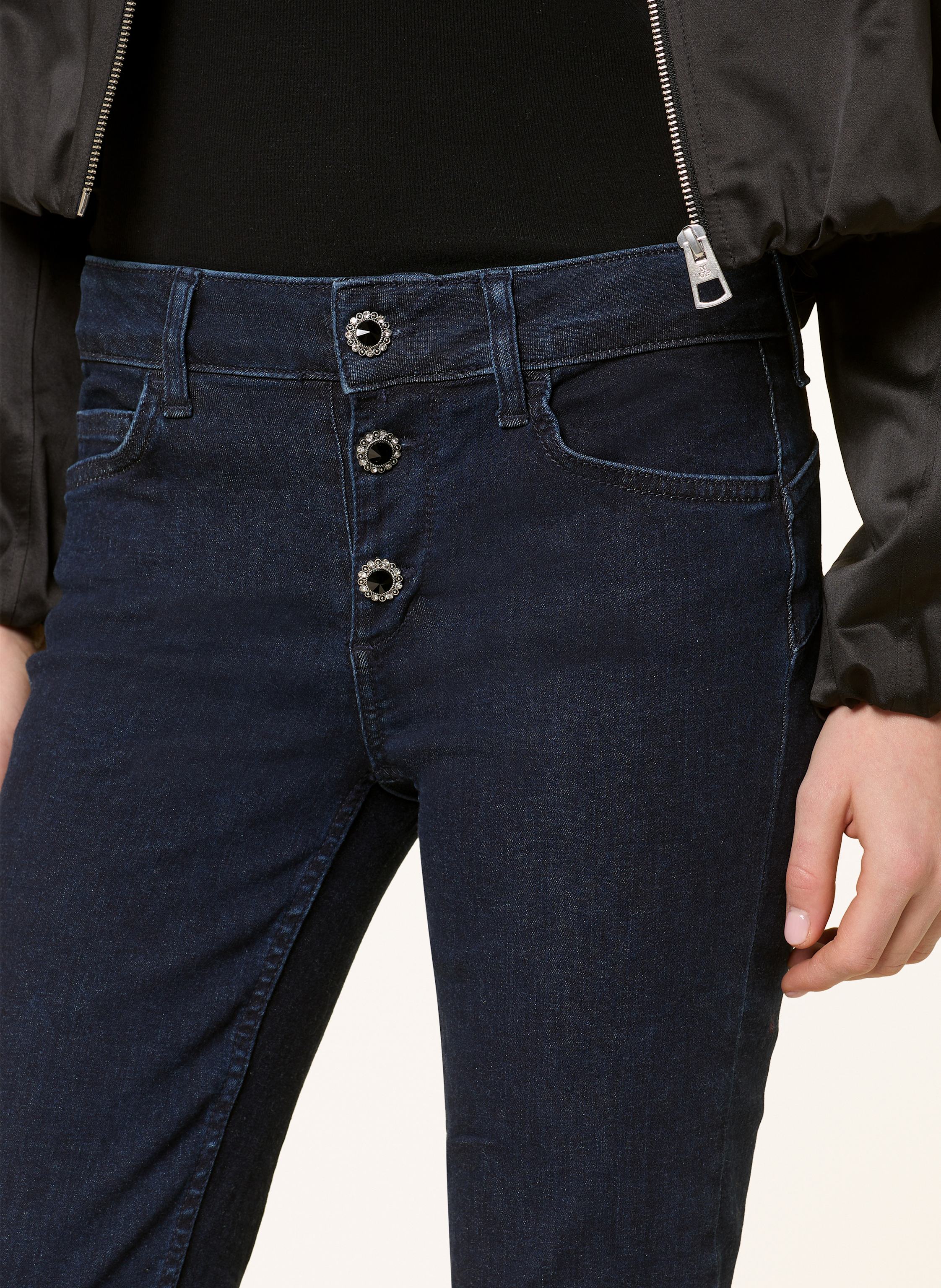 Thumbnail - Liu Jo Straight Jeans Monroe blau