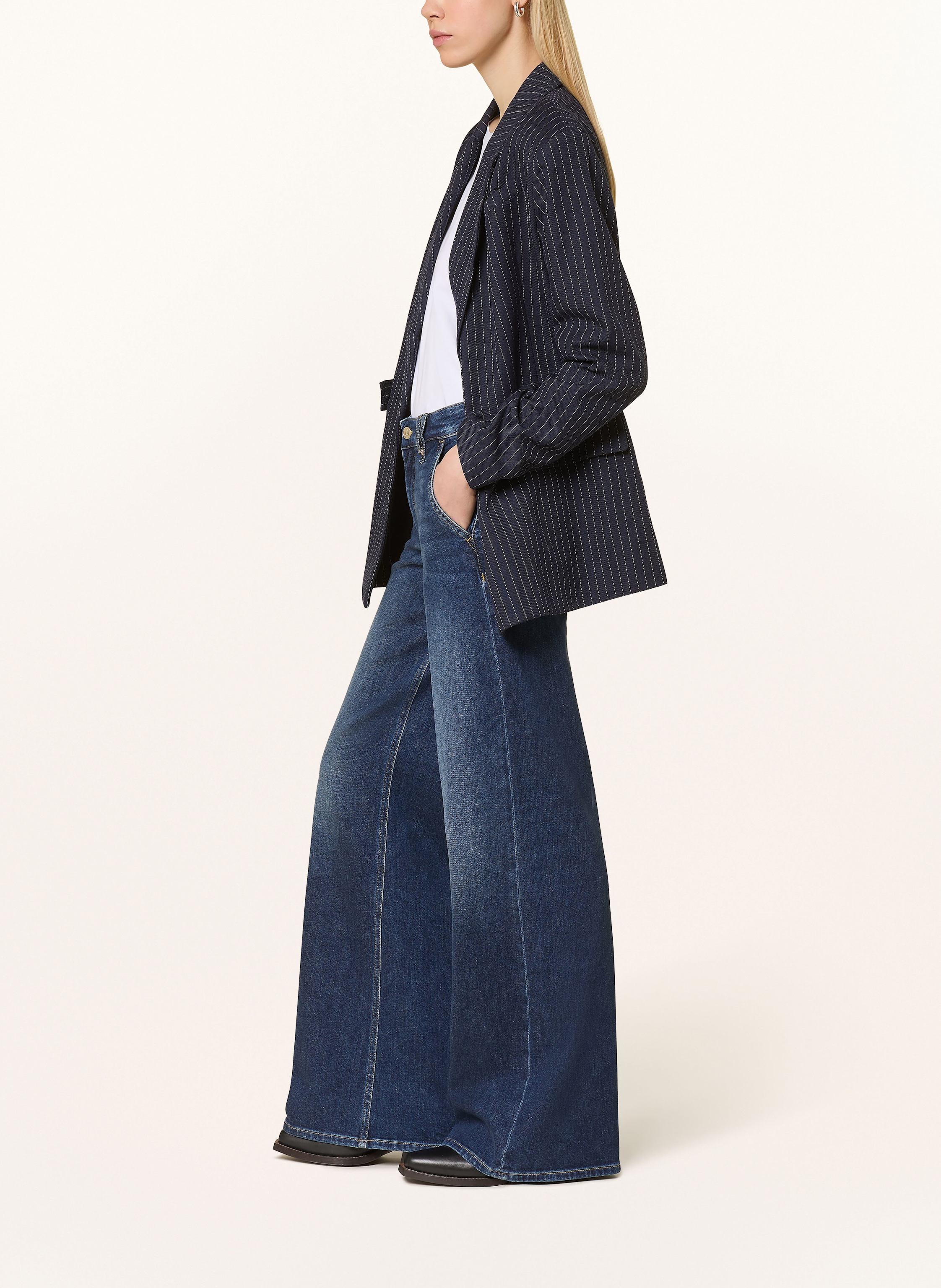 Thumbnail - Liu Jo Wide Leg Jeans blau