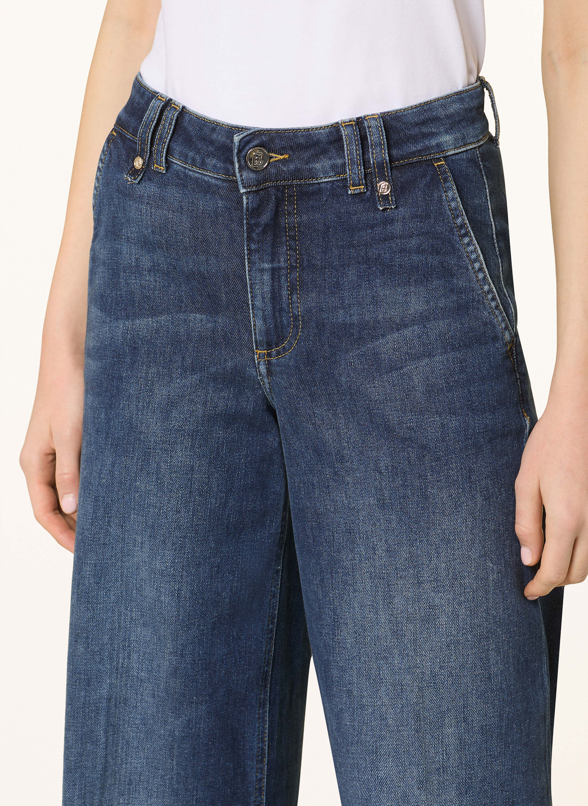 Thumbnail - Liu Jo Wide Leg Jeans blau