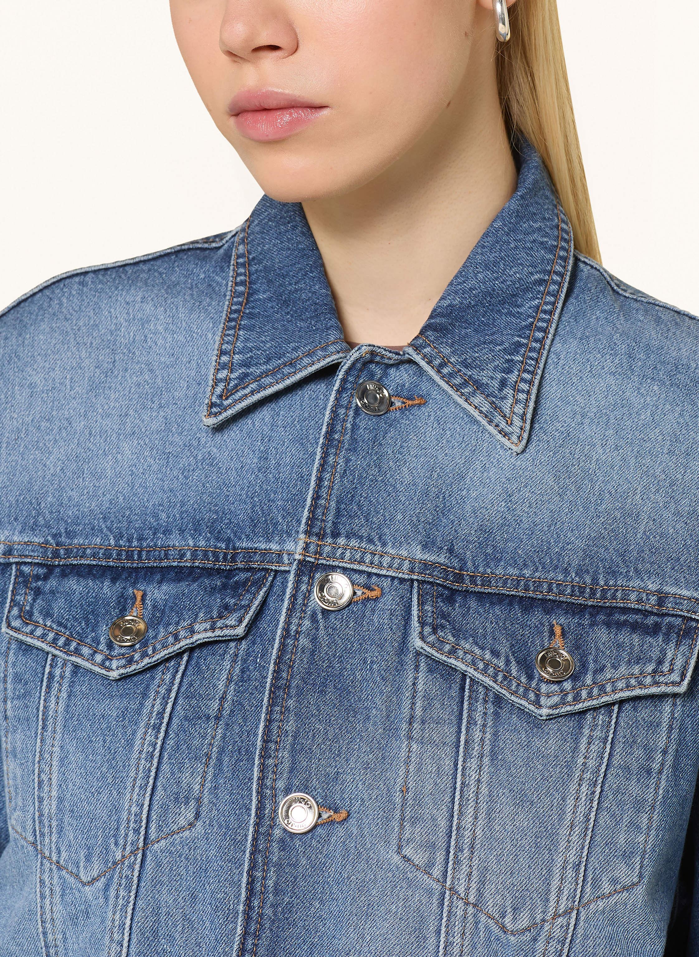 Thumbnail - Liu Jo Jeansjacke blau