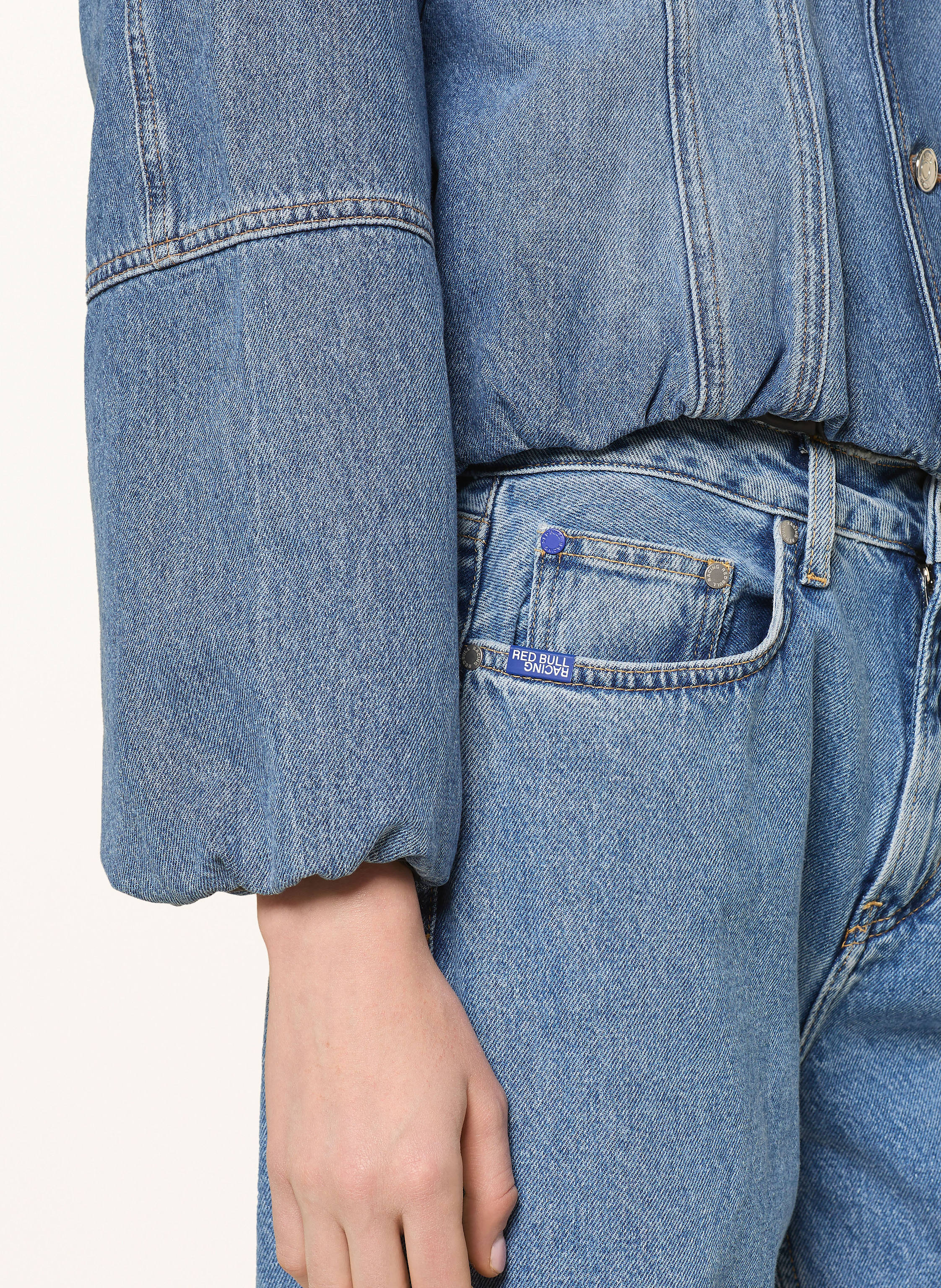 Thumbnail - Liu Jo Jeansjacke blau