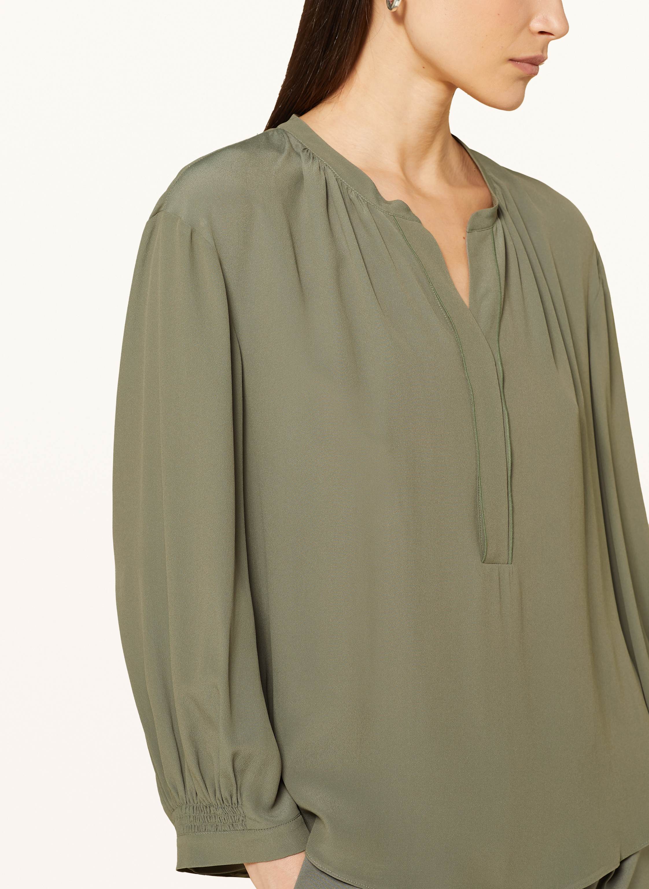 Thumbnail - Luisa Cerano Blusenshirt Mit Seide gruen