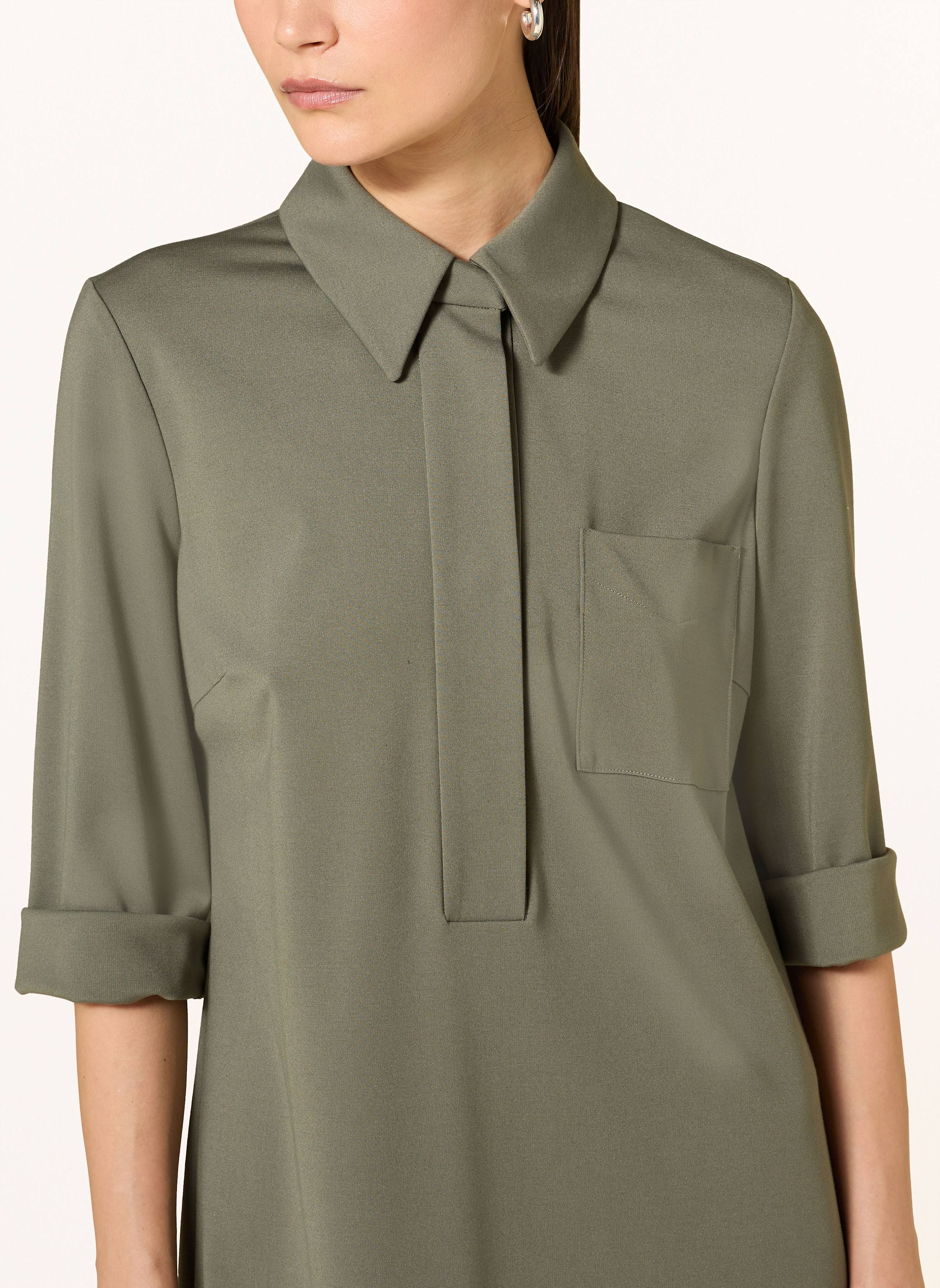 Thumbnail - Luisa Cerano Hemdblusenkleid Mit 3/4-Arm gruen