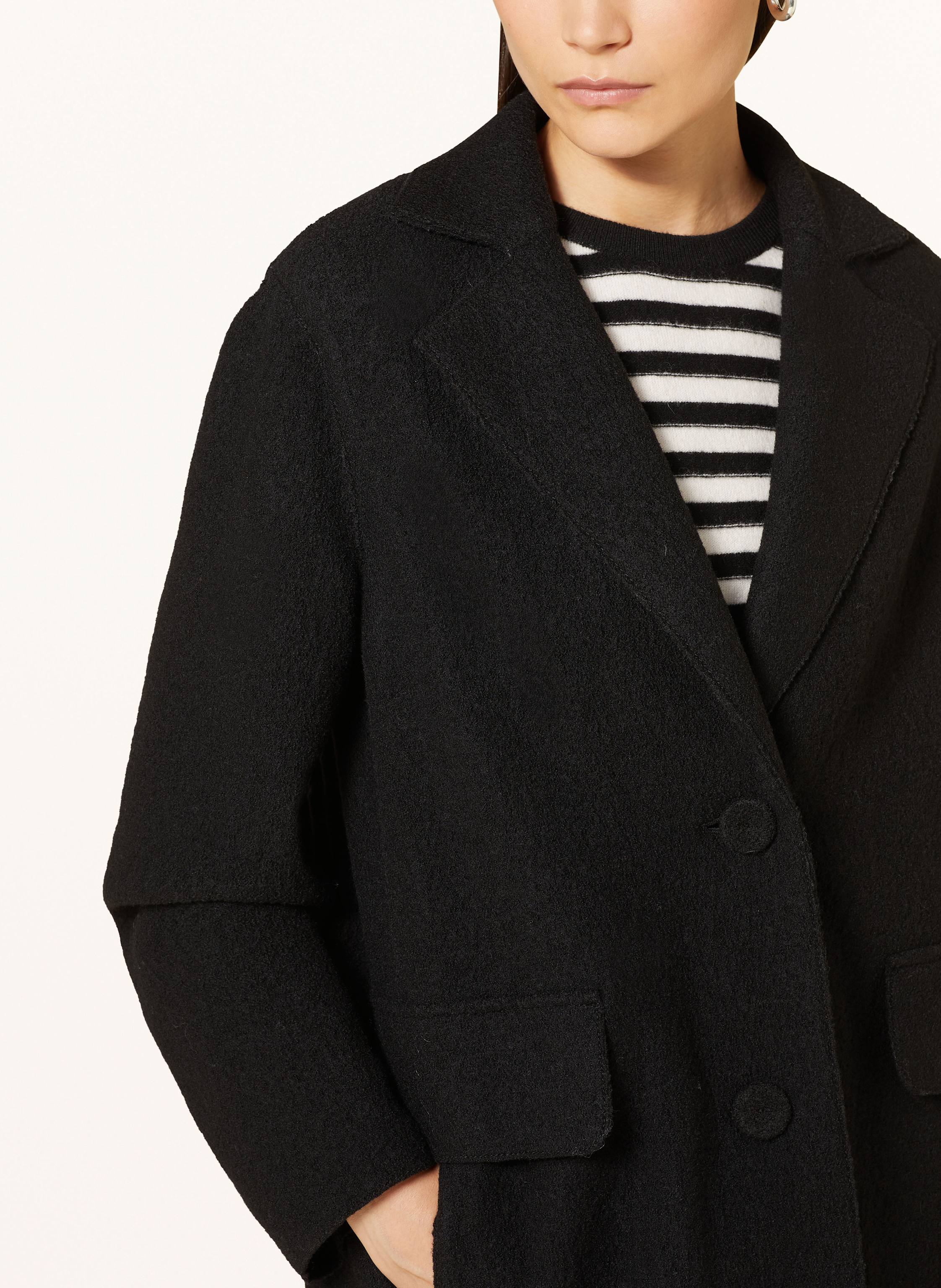 Thumbnail - Luisa Cerano Wollmantel schwarz