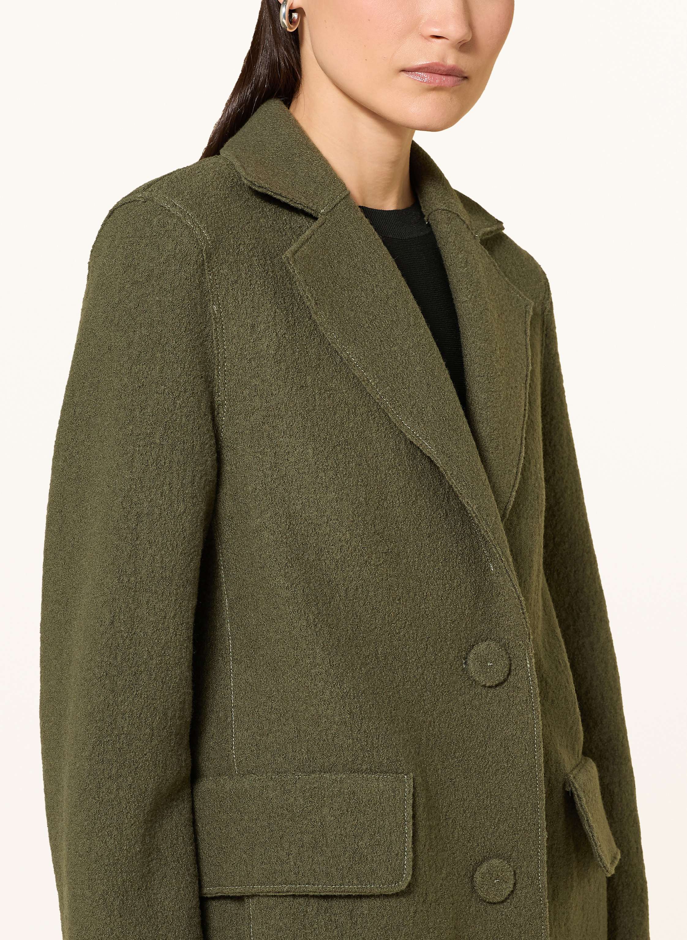 Thumbnail - Luisa Cerano Wollmantel gruen