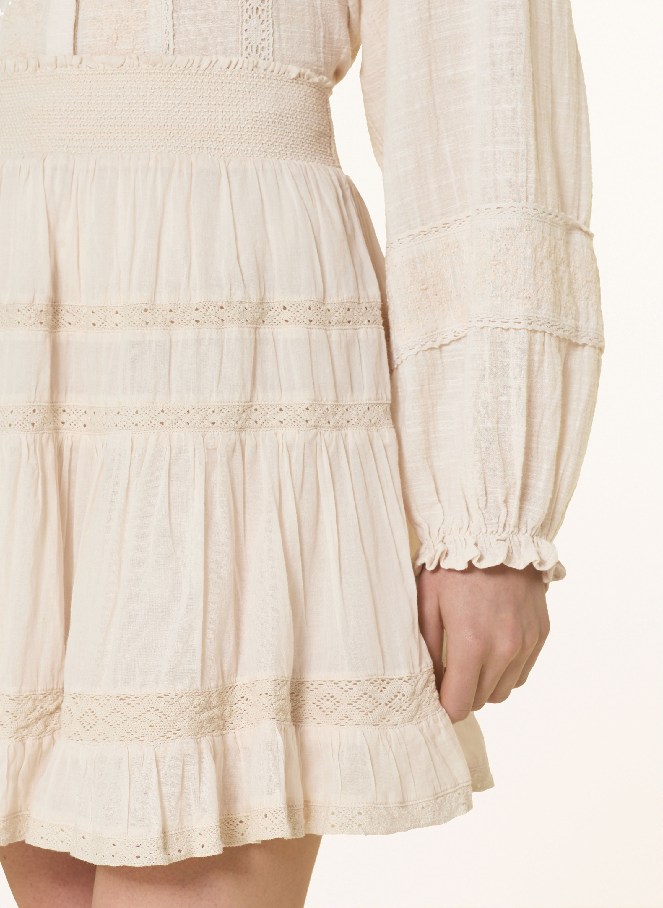 Thumbnail - Neo Noir Rock Callia Mit Spitze beige