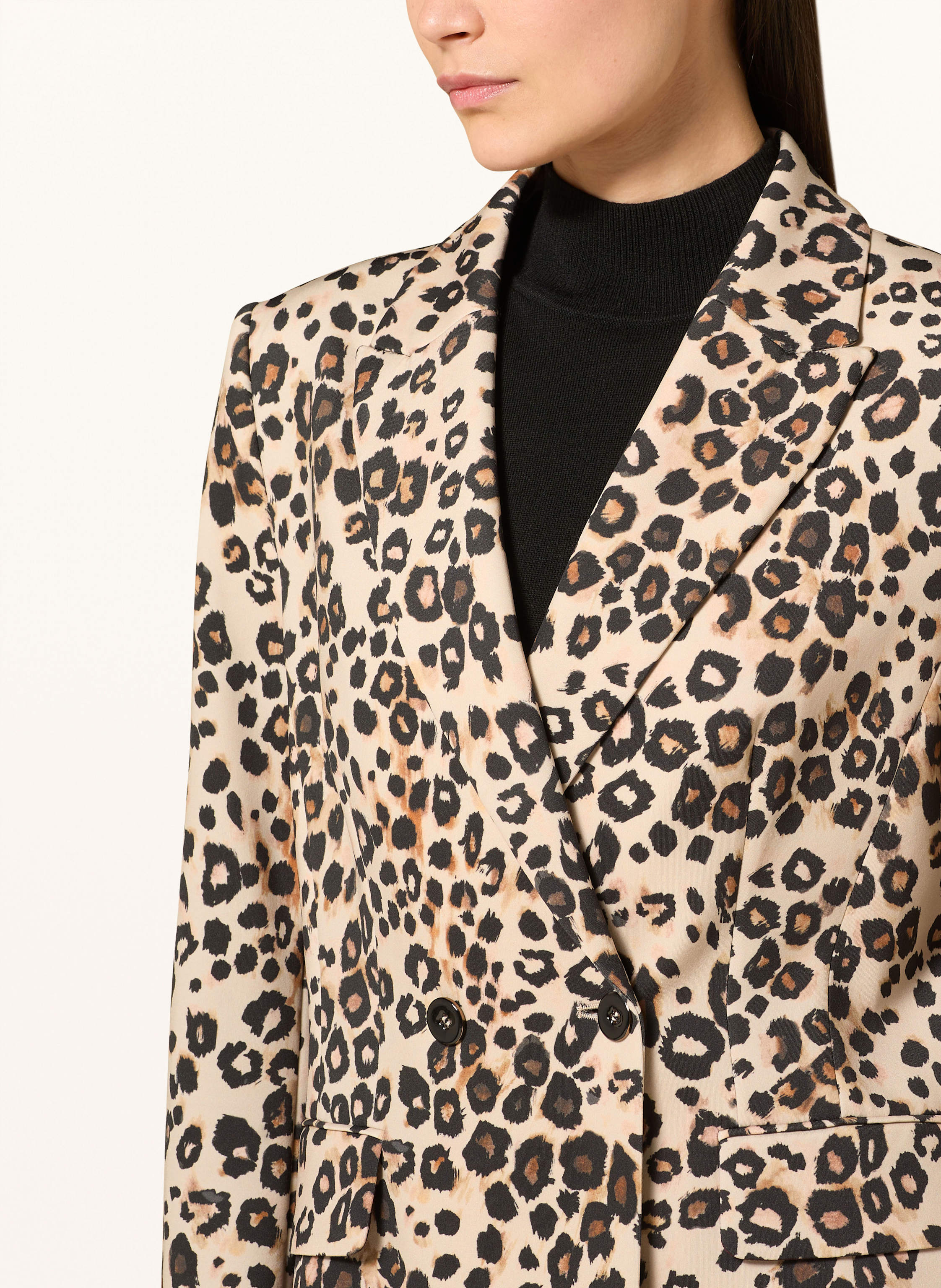 Thumbnail - Marc Cain Jerseyblazer beige