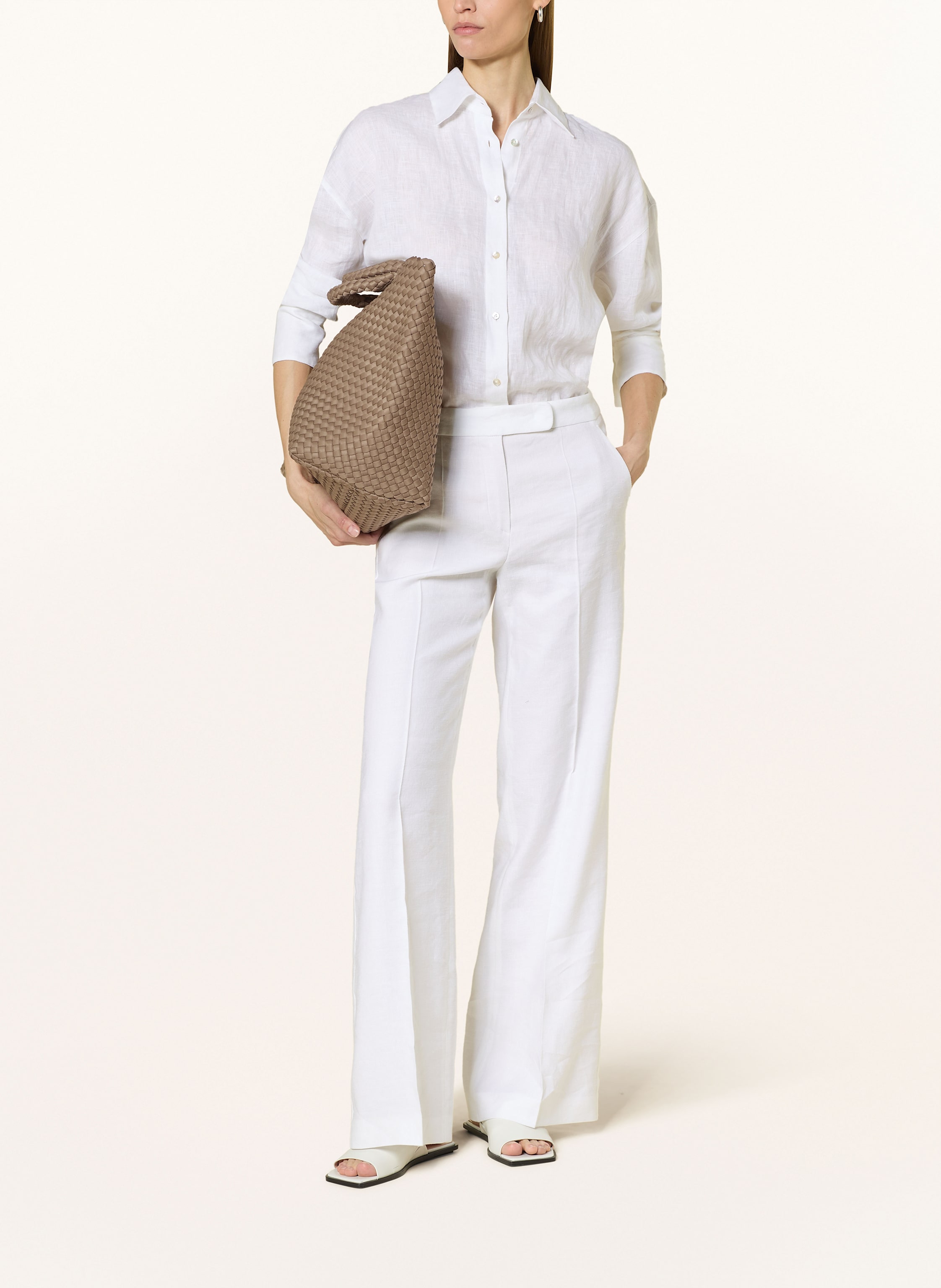 Thumbnail - Naghedi Handtasche St Barths Large Mit Pouch beige